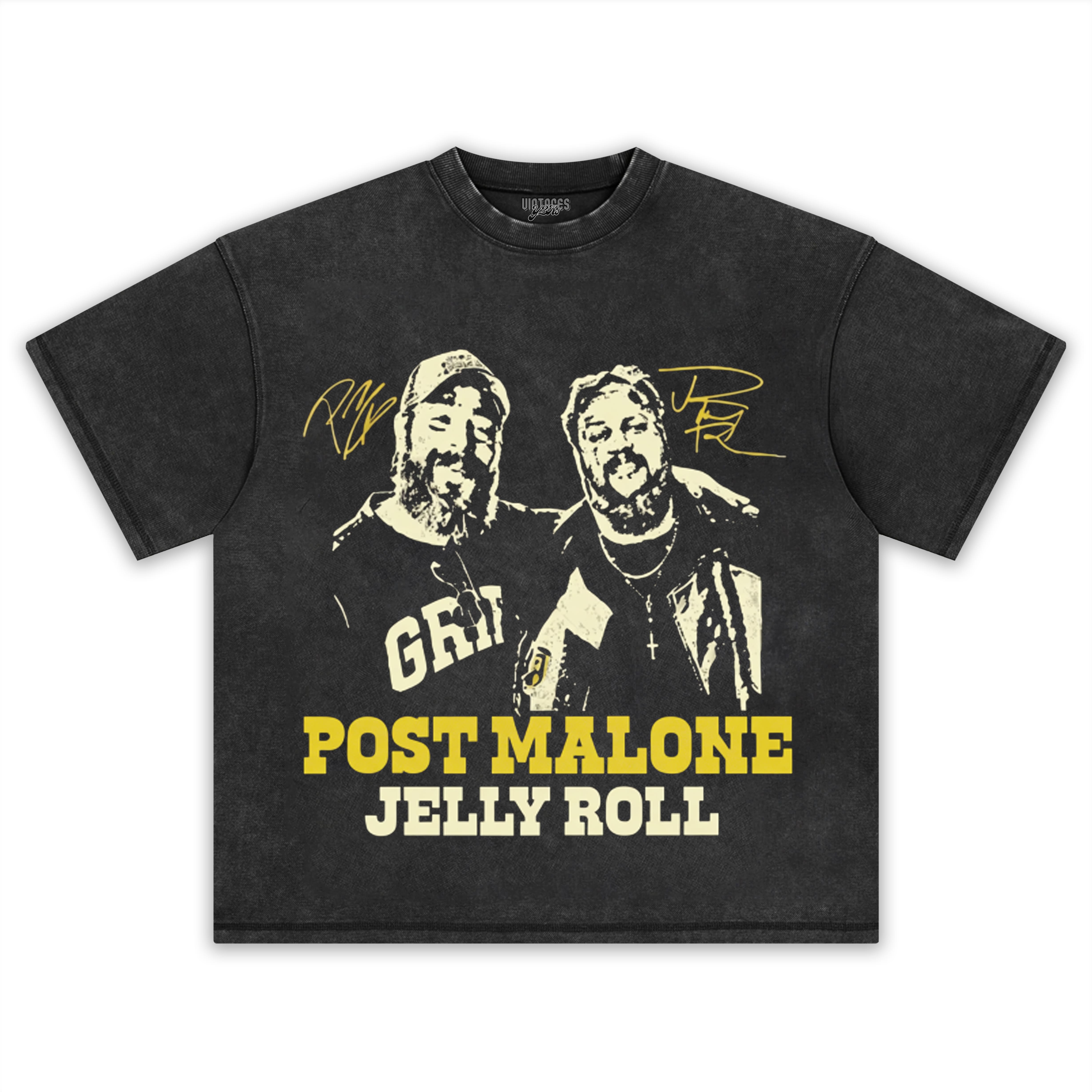 POST MALONE AND JELLY ROLL THE BIG ASS STADIUM TOUR 2026 TEE & LS & HOODIE