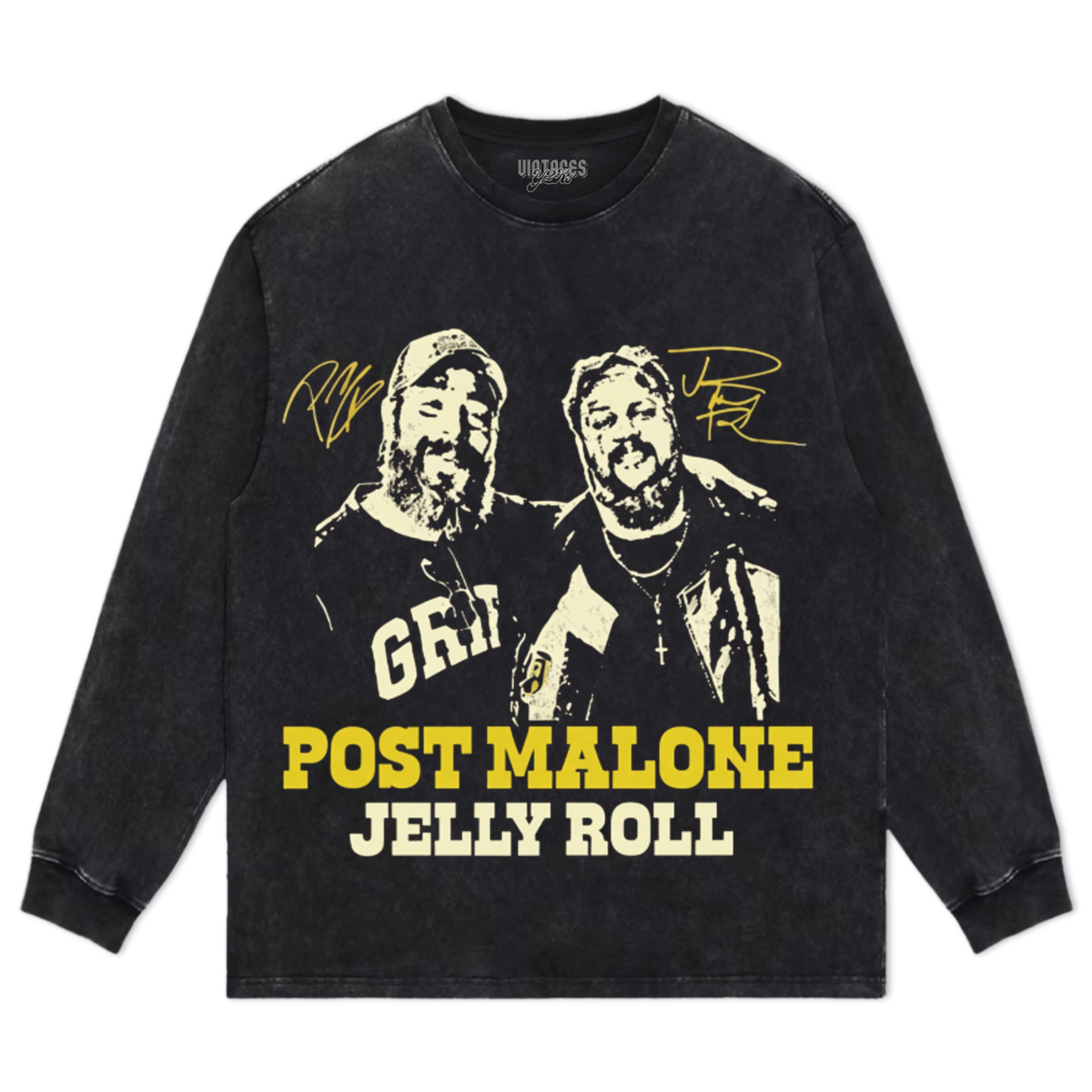 POST MALONE AND JELLY ROLL THE BIG ASS STADIUM TOUR 2026 TEE & LS & HOODIE