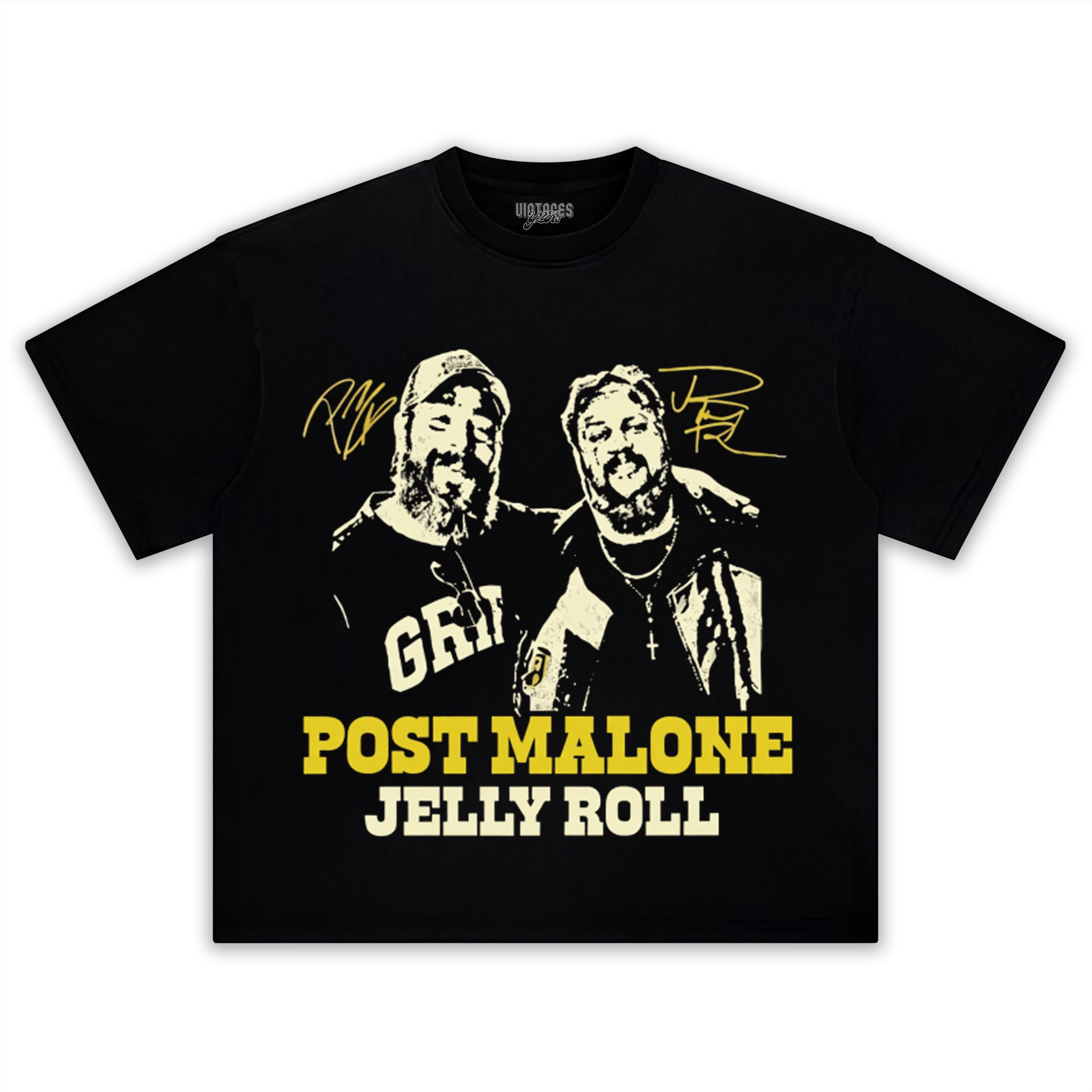 POST MALONE AND JELLY ROLL THE BIG ASS STADIUM TOUR 2026 TEE & LS & HOODIE
