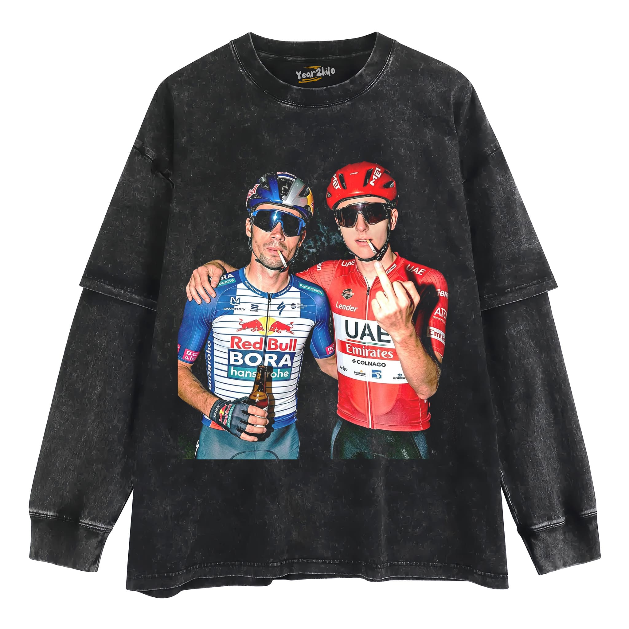 PRIMOŽ ROGLIČ & TADEJ POGAČAR LA VUELTA A ESPAÑA TANK TOP & TEE & LONG SLEEVE & LAYERED LS & HOODIE