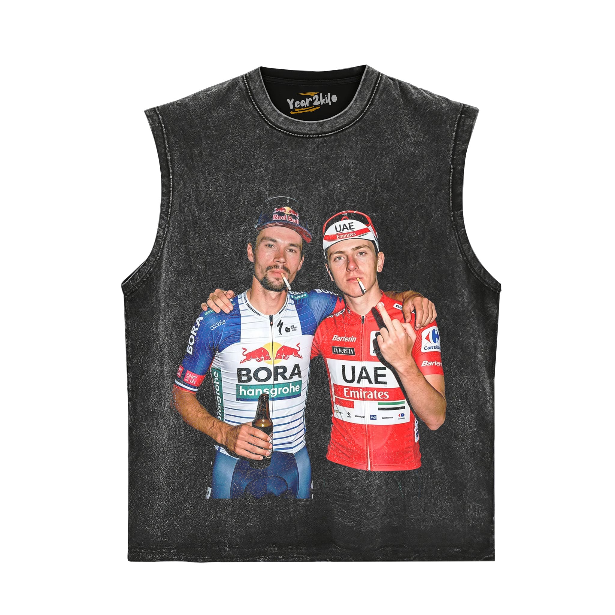 PRIMOŽ ROGLIČ & TADEJ POGAČAR LA VUELTA A ESPAÑA V1 TANK TOP & TEE & LONG SLEEVE & LAYERED LS & HOODIE