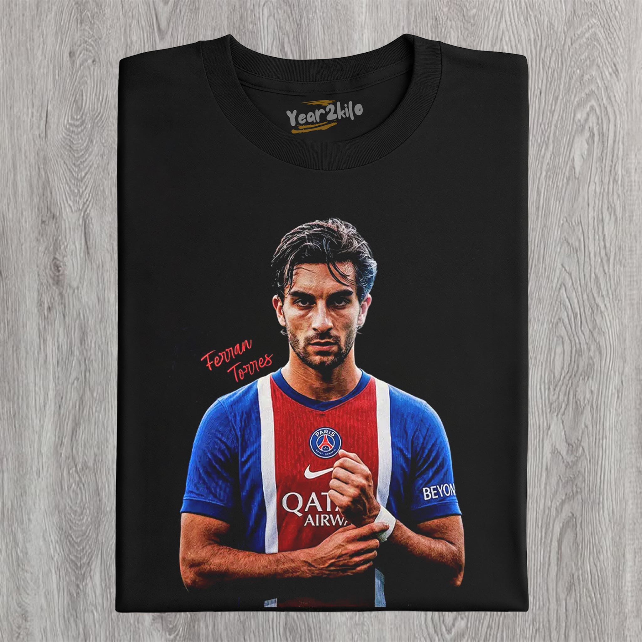 PSG CHAMPION FERRAN TORRES TANK TOP & TEE & LONG SLEEVE & LAYERED LS & HOODIE