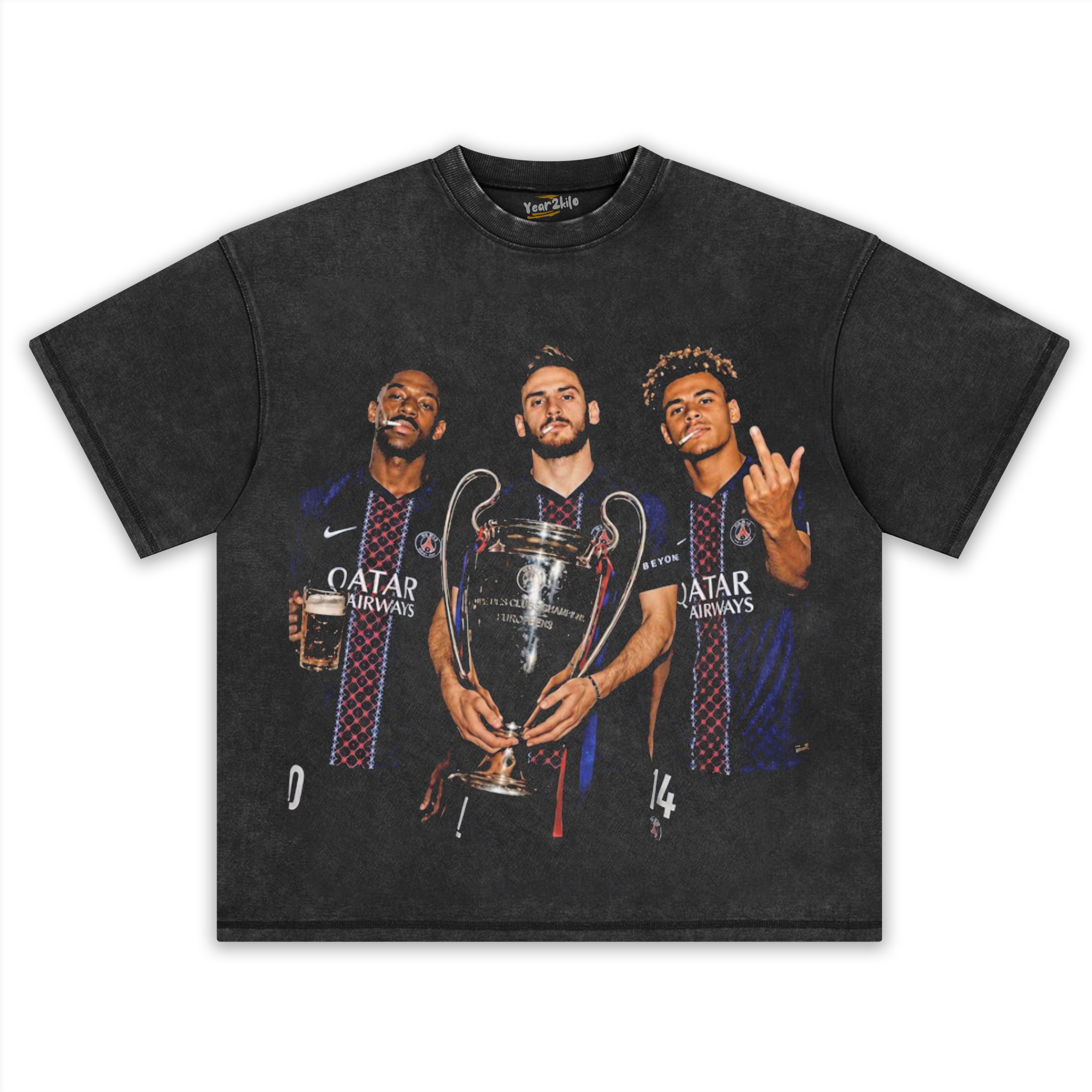 PSG CHAMPIONS TANK TOP & TEE & LONG SLEEVE & LAYERED LS & HOODIE