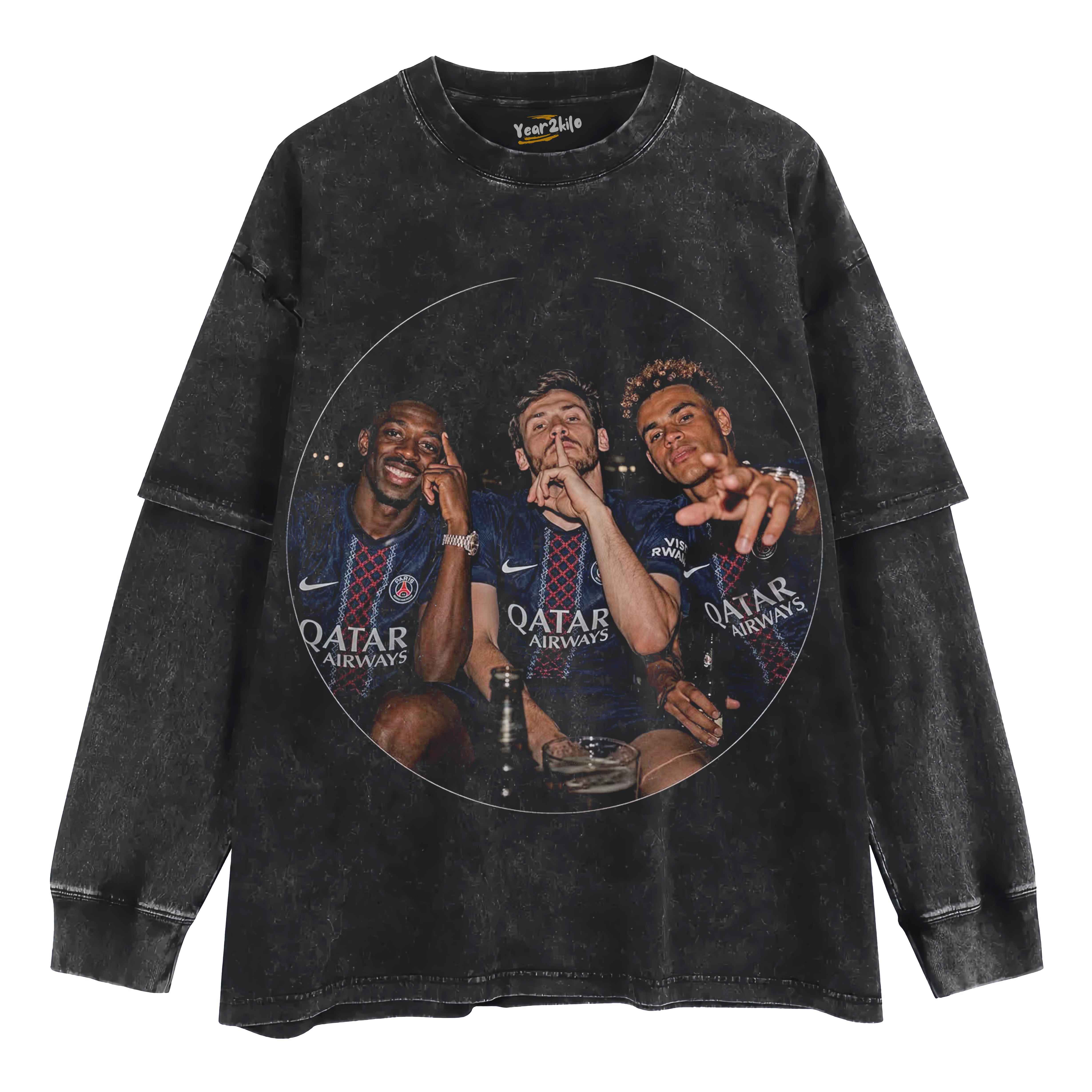 PSG CHAMPIONS V4 TANK TOP & TEE & LONG SLEEVE & LAYERED LS & HOODIE