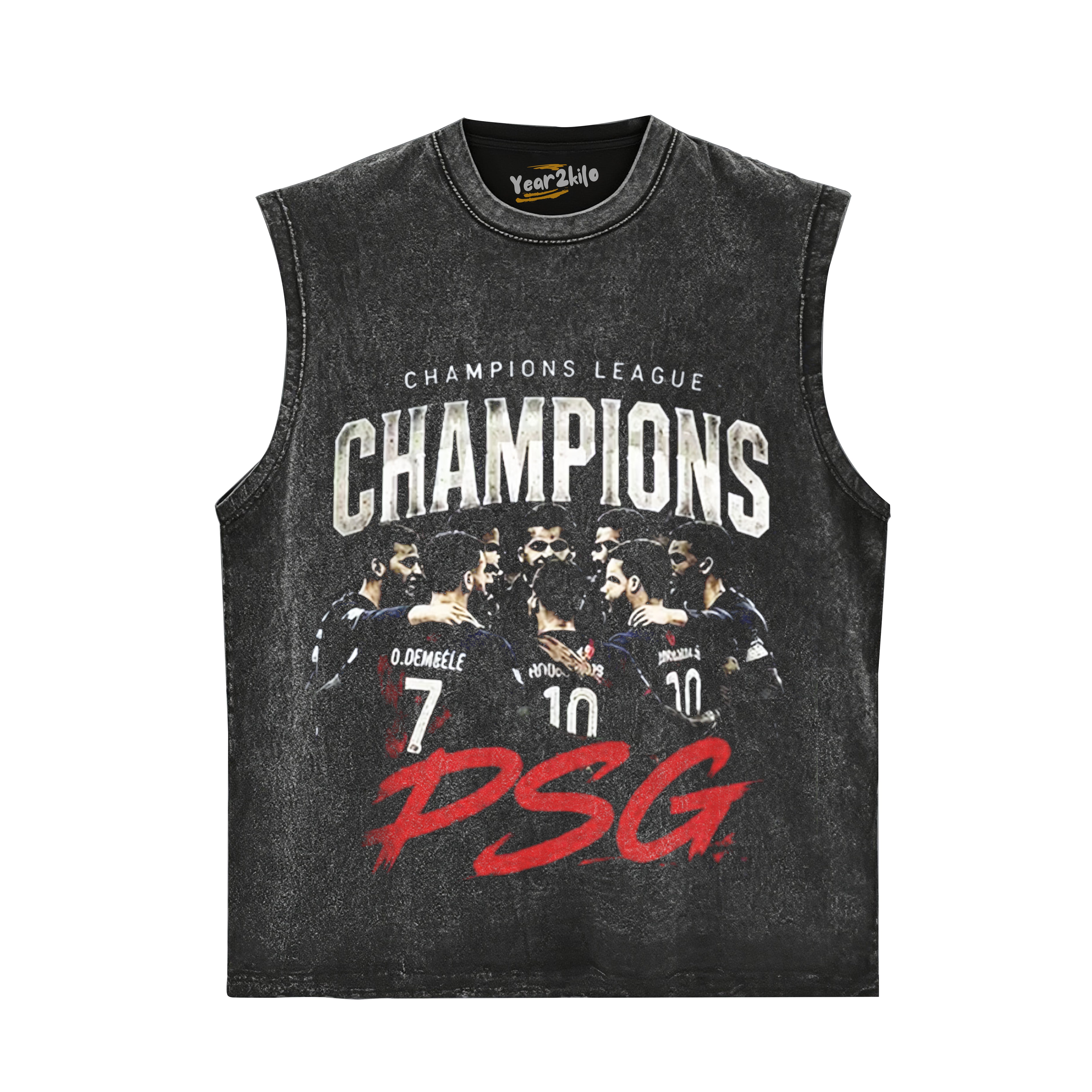 PSG CHAMPIONS V5 TANK TOP & TEE & LONG SLEEVE & LAYERED LS & HOODIE