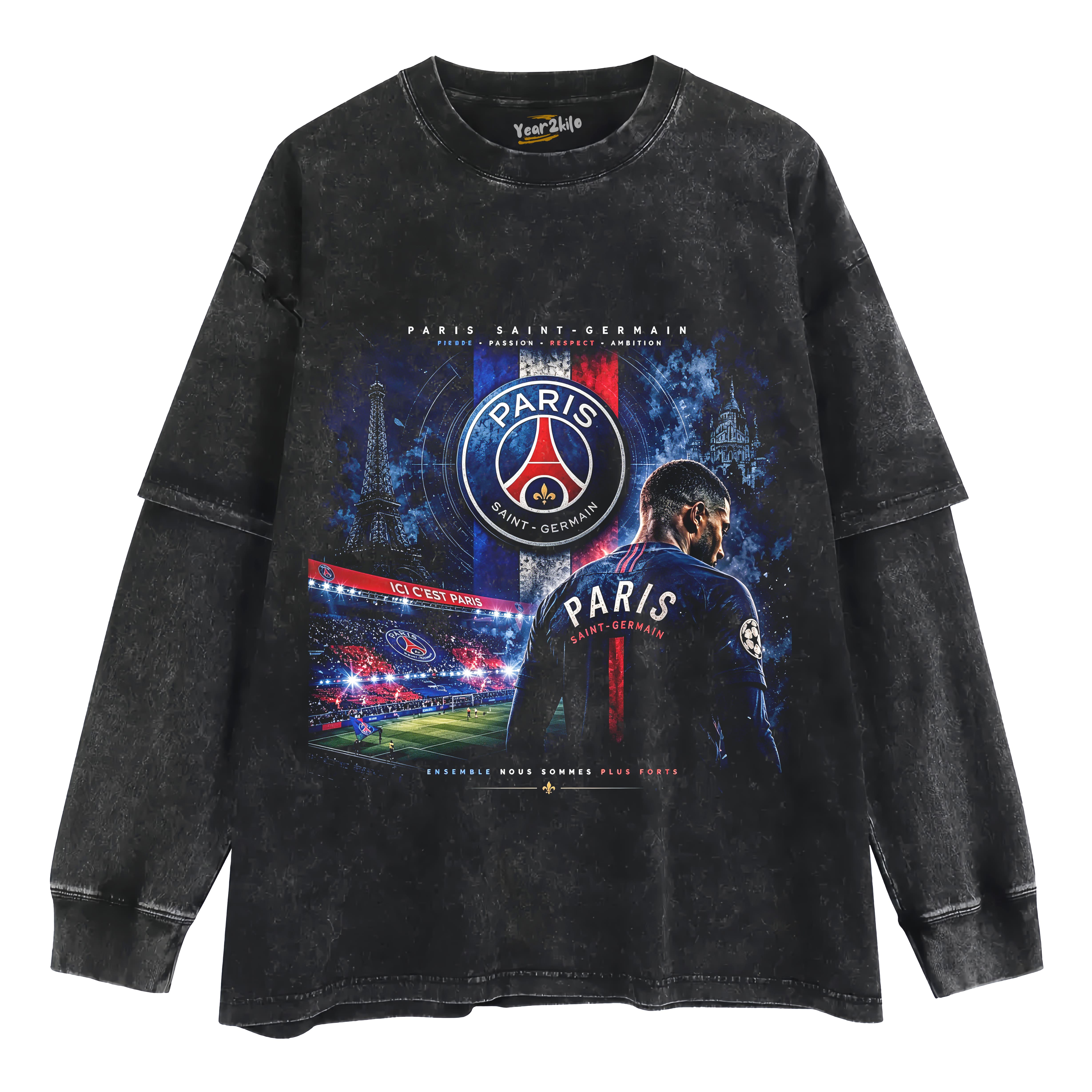 PSG V5 TANK TOP & TEE & LONG SLEEVE & LAYERED LS & HOODIE