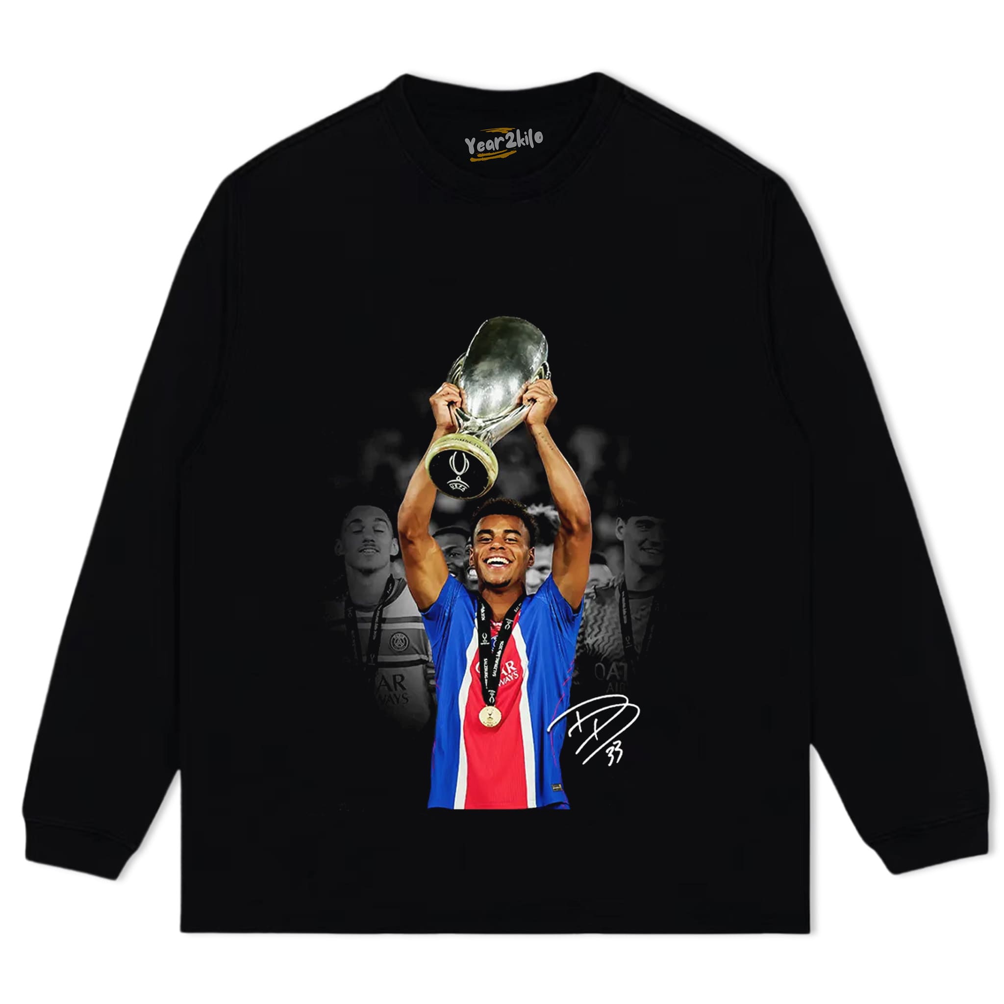 PSG CHAMPION DESIRE DOUE TANK TOP & TEE & LONG SLEEVE & LAYERED LS & HOODIE