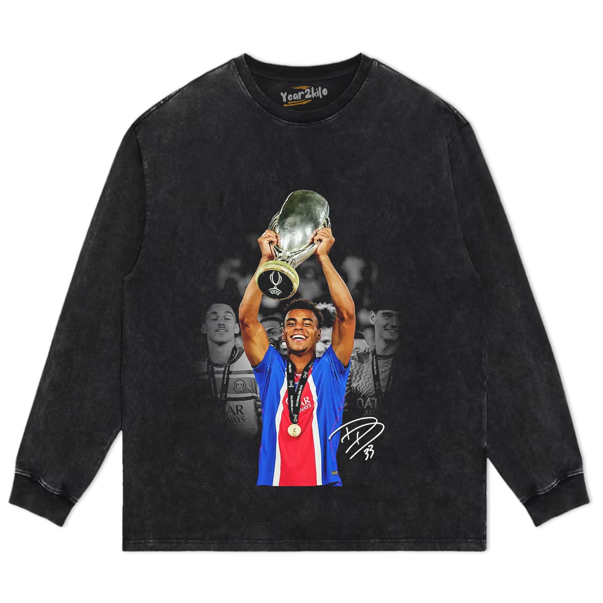 PSG CHAMPION DESIRE DOUE TANK TOP & TEE & LONG SLEEVE & LAYERED LS & HOODIE