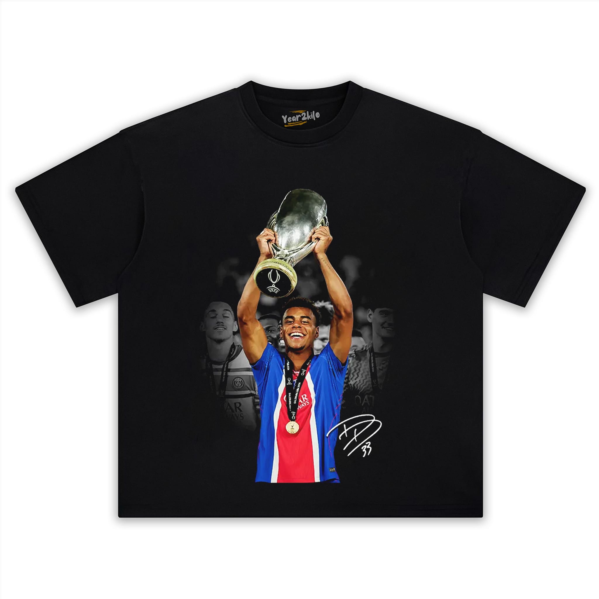 PSG CHAMPION DESIRE DOUE TANK TOP & TEE & LONG SLEEVE & LAYERED LS & HOODIE
