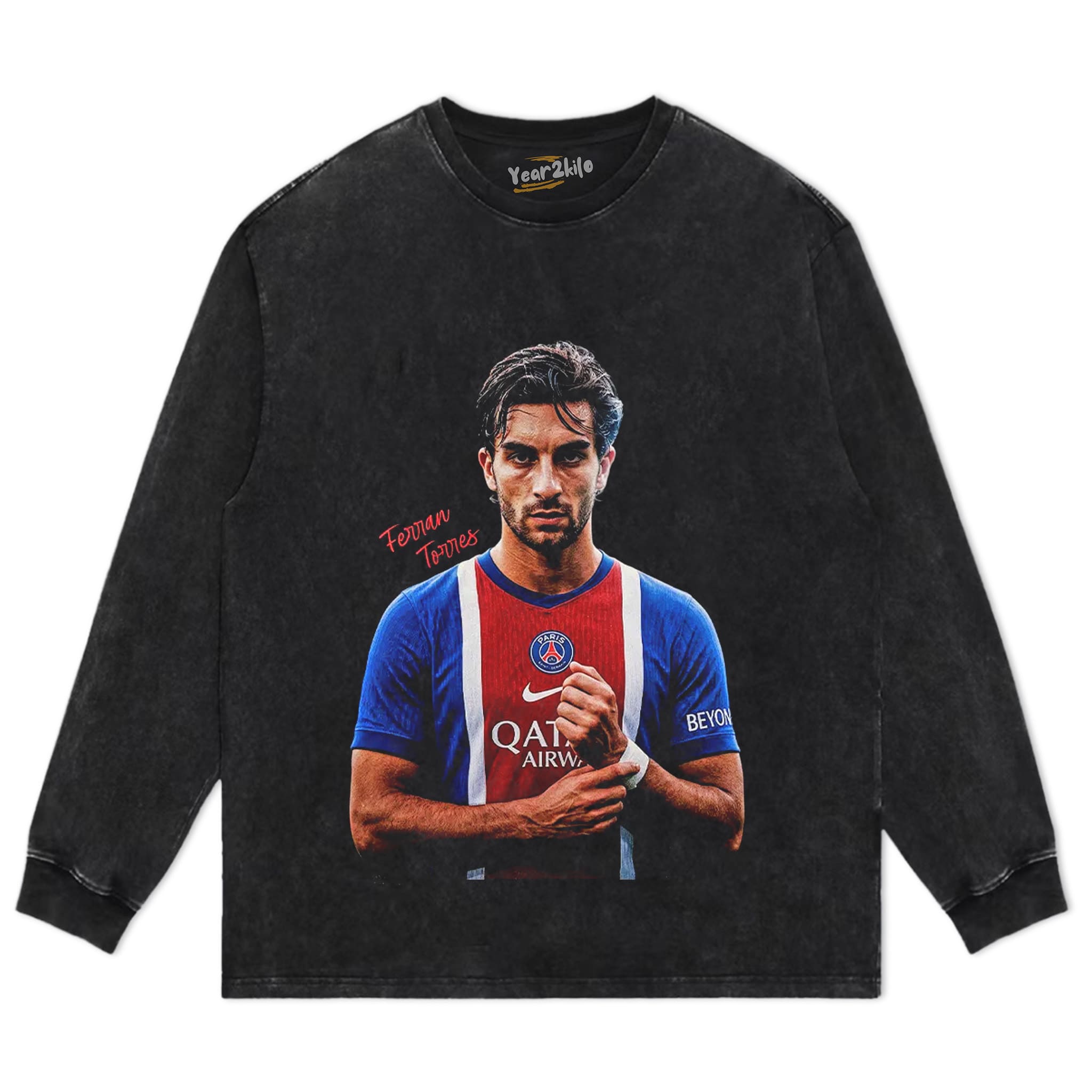 PSG CHAMPION FERRAN TORRES TANK TOP & TEE & LONG SLEEVE & LAYERED LS & HOODIE