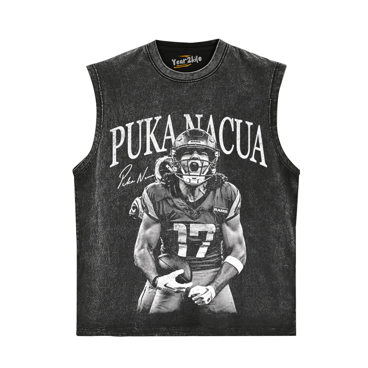 PUKA NACUA FOOTBALL PORTRAIT TANK TOP & TEE & LONG SLEEVE & LAYERED LS & HOODIE