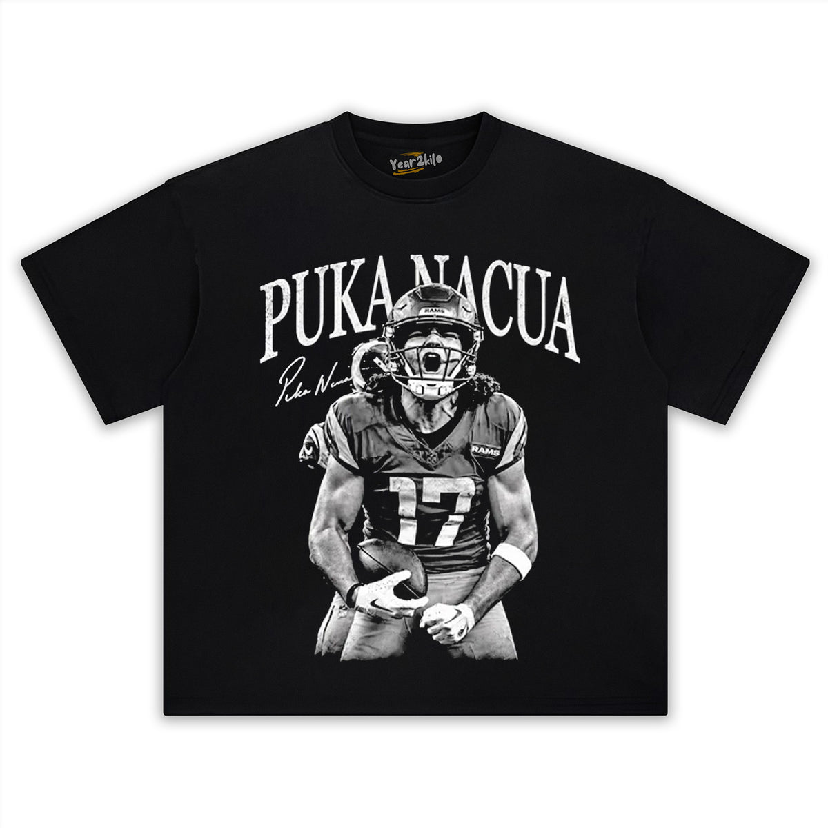 PUKA NACUA FOOTBALL PORTRAIT TANK TOP & TEE & LONG SLEEVE & LAYERED LS & HOODIE