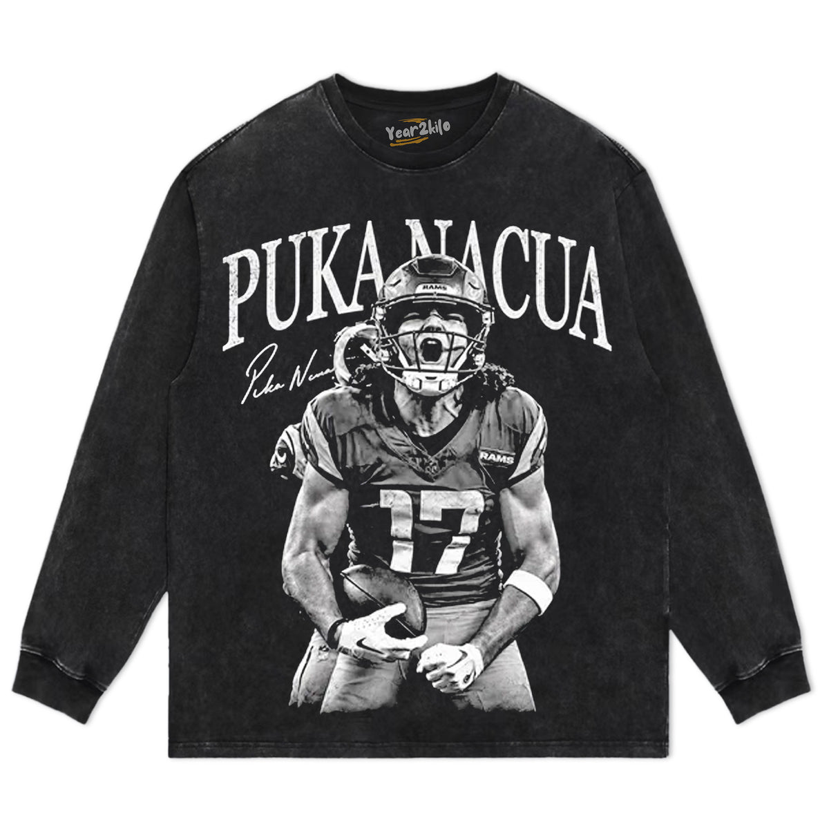 PUKA NACUA FOOTBALL PORTRAIT TANK TOP & TEE & LONG SLEEVE & LAYERED LS & HOODIE
