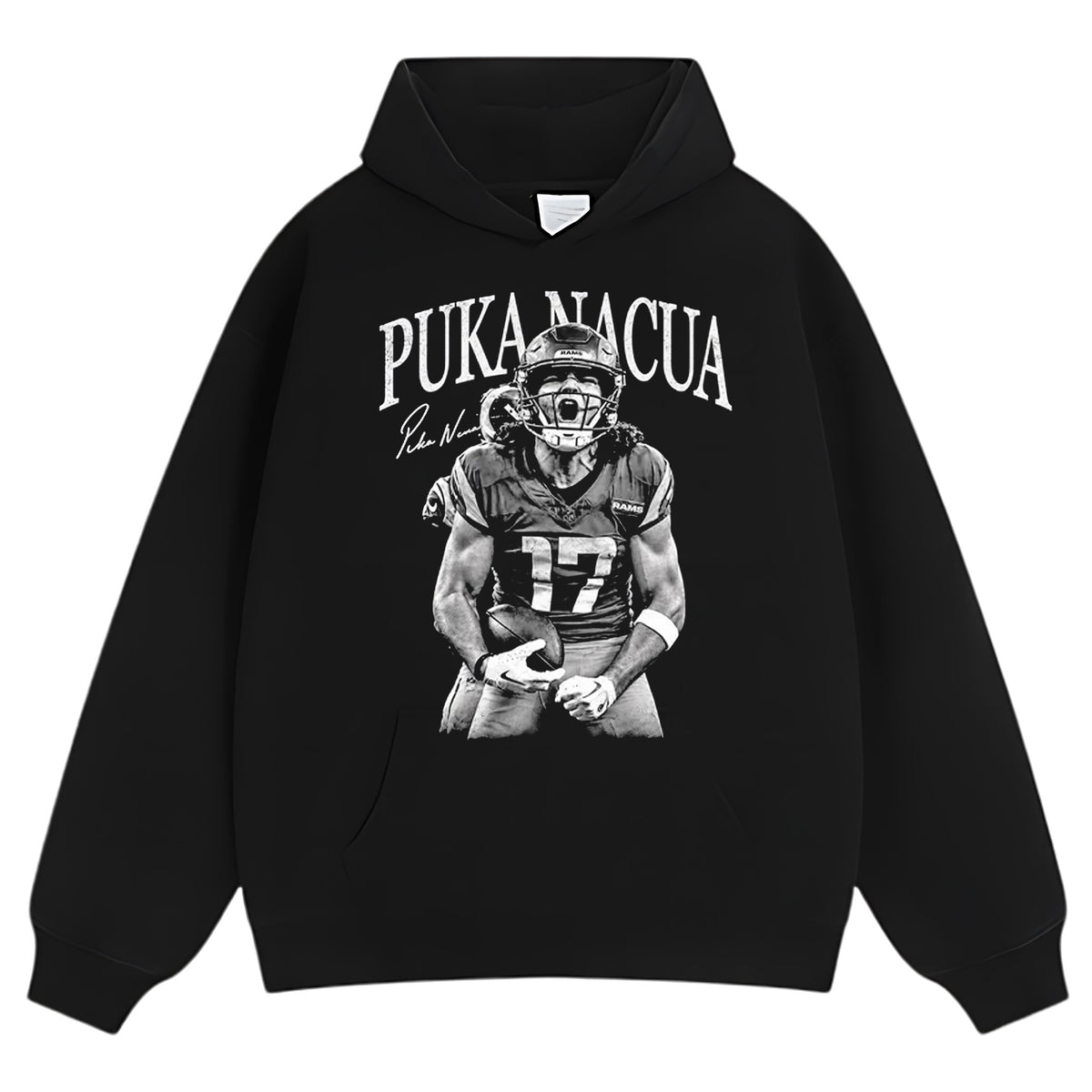 PUKA NACUA FOOTBALL PORTRAIT TANK TOP & TEE & LONG SLEEVE & LAYERED LS & HOODIE