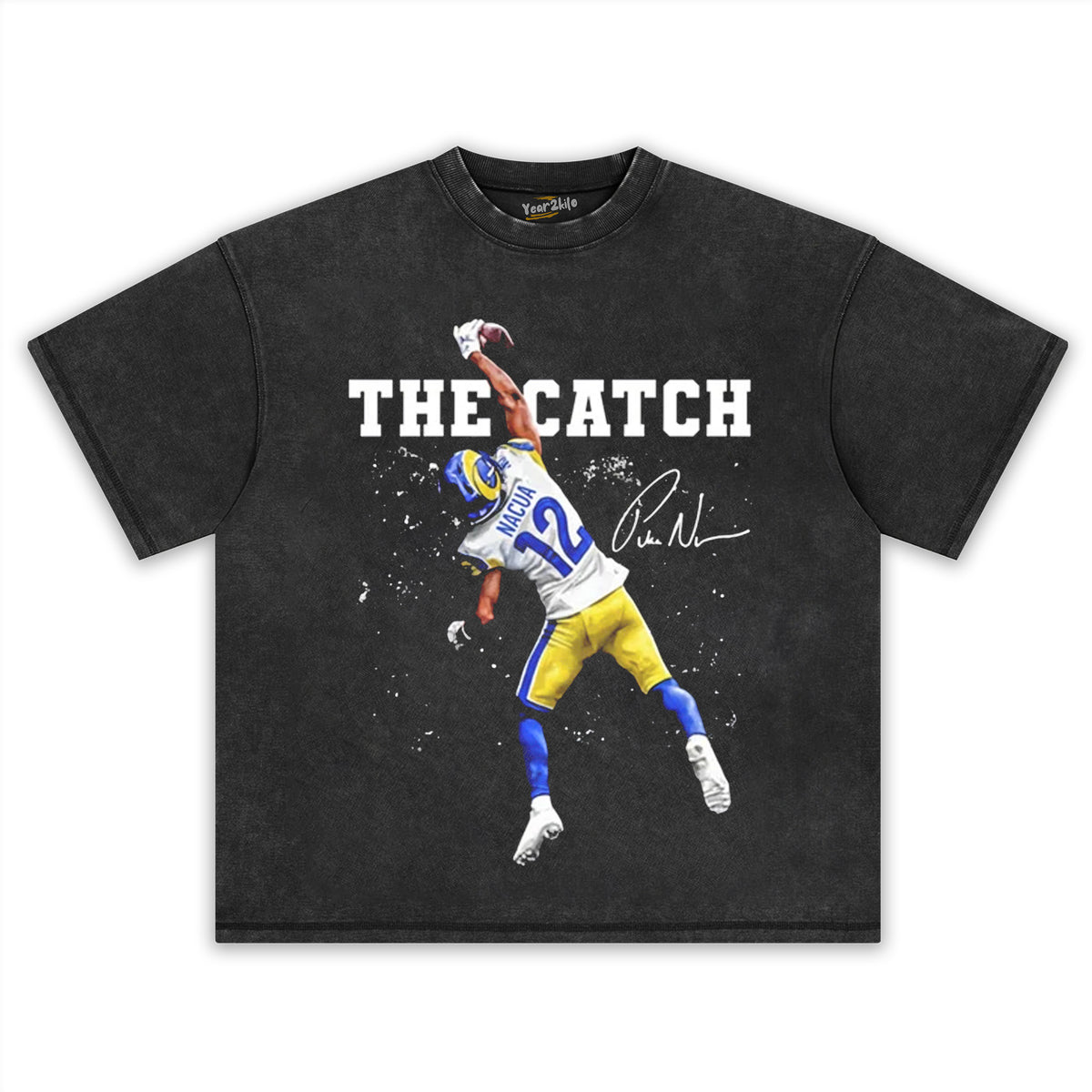 PUKA NACUA THE CATCH LOS ANGELES FOOTBALL TANK TOP & TEE & LONG SLEEVE & LAYERED LS & HOODIE