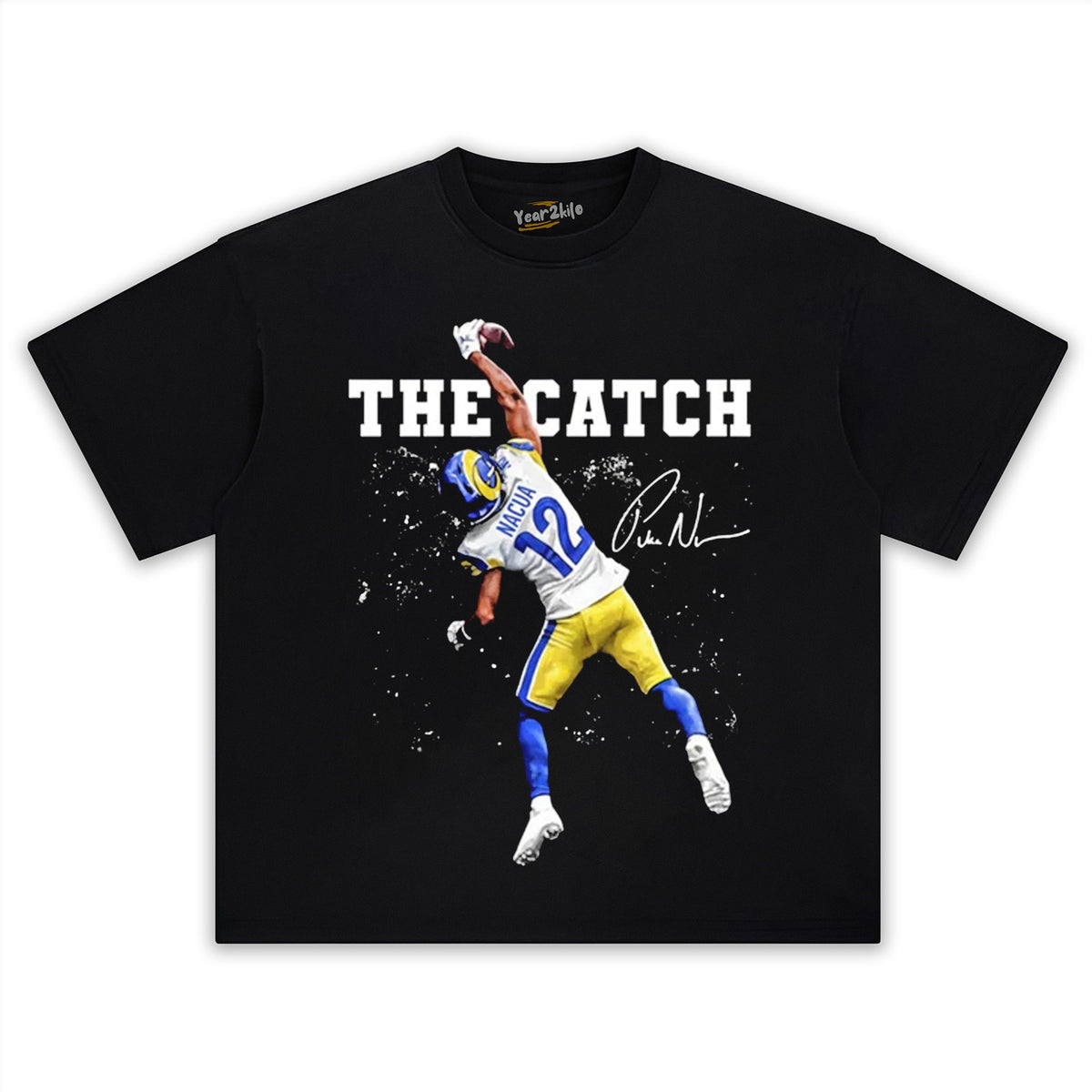 PUKA NACUA THE CATCH LOS ANGELES FOOTBALL TANK TOP & TEE & LONG SLEEVE & LAYERED LS & HOODIE