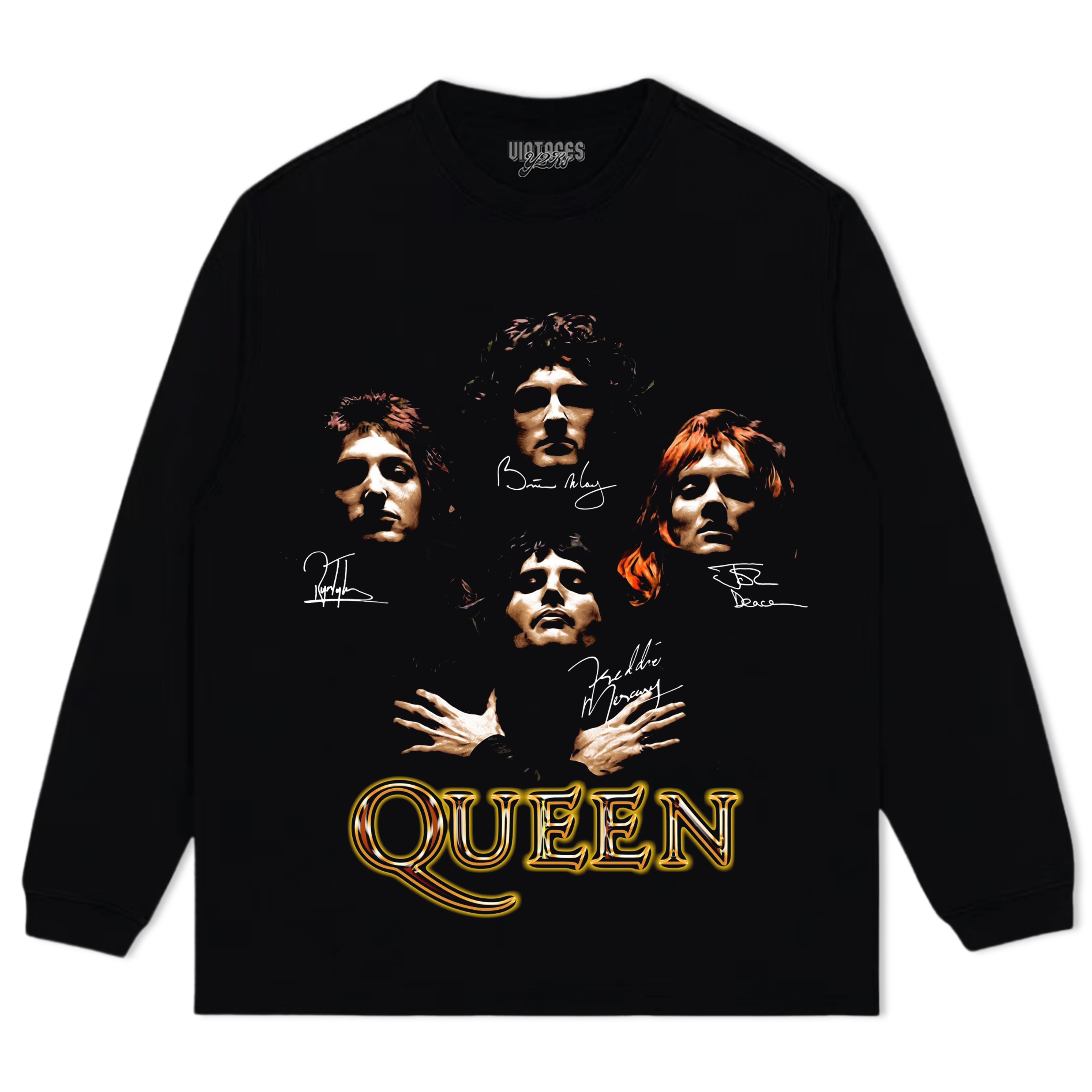 QUEEN BAND TEE & LS & HOODIE