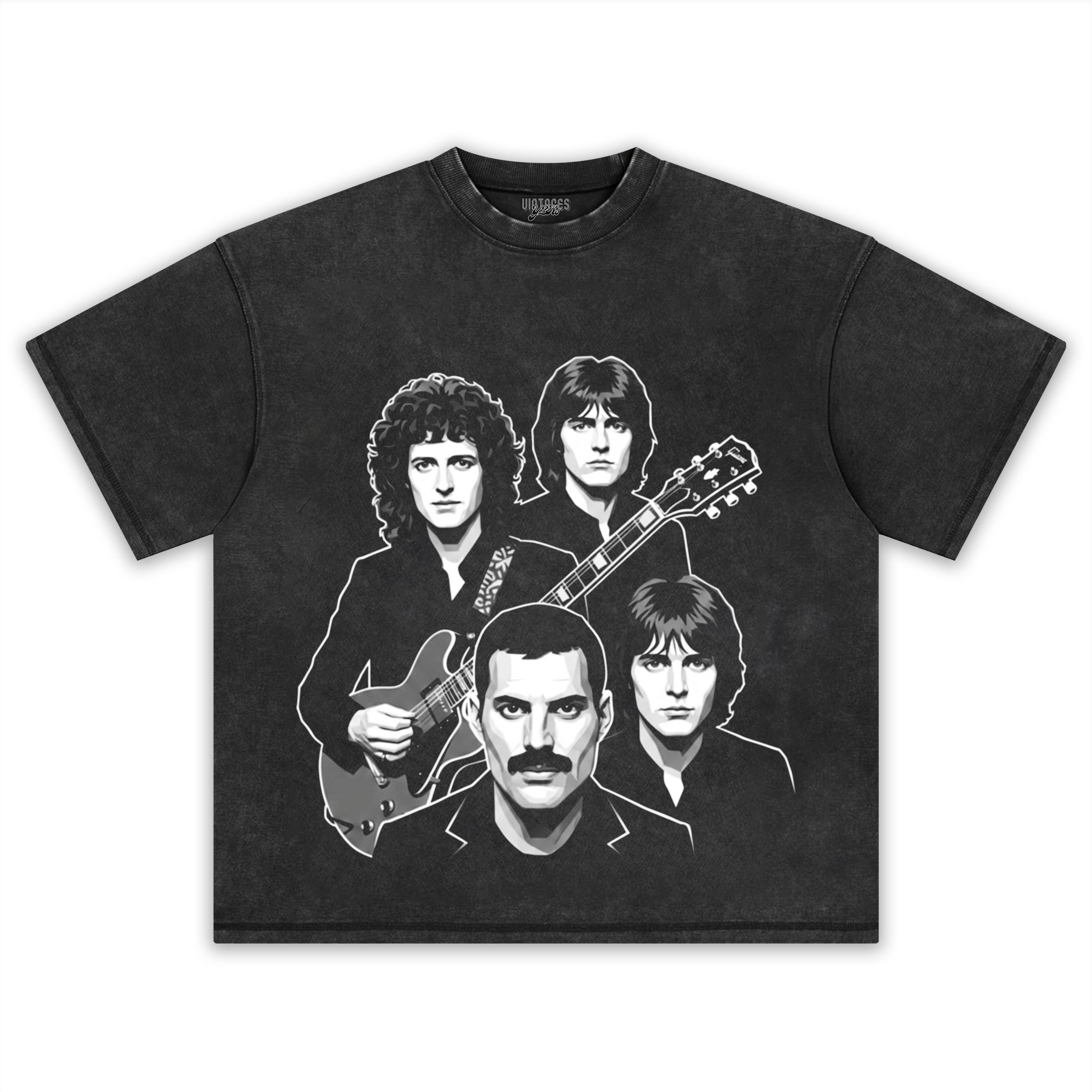 QUEEN BAND V2 TEE & LS & HOODIE