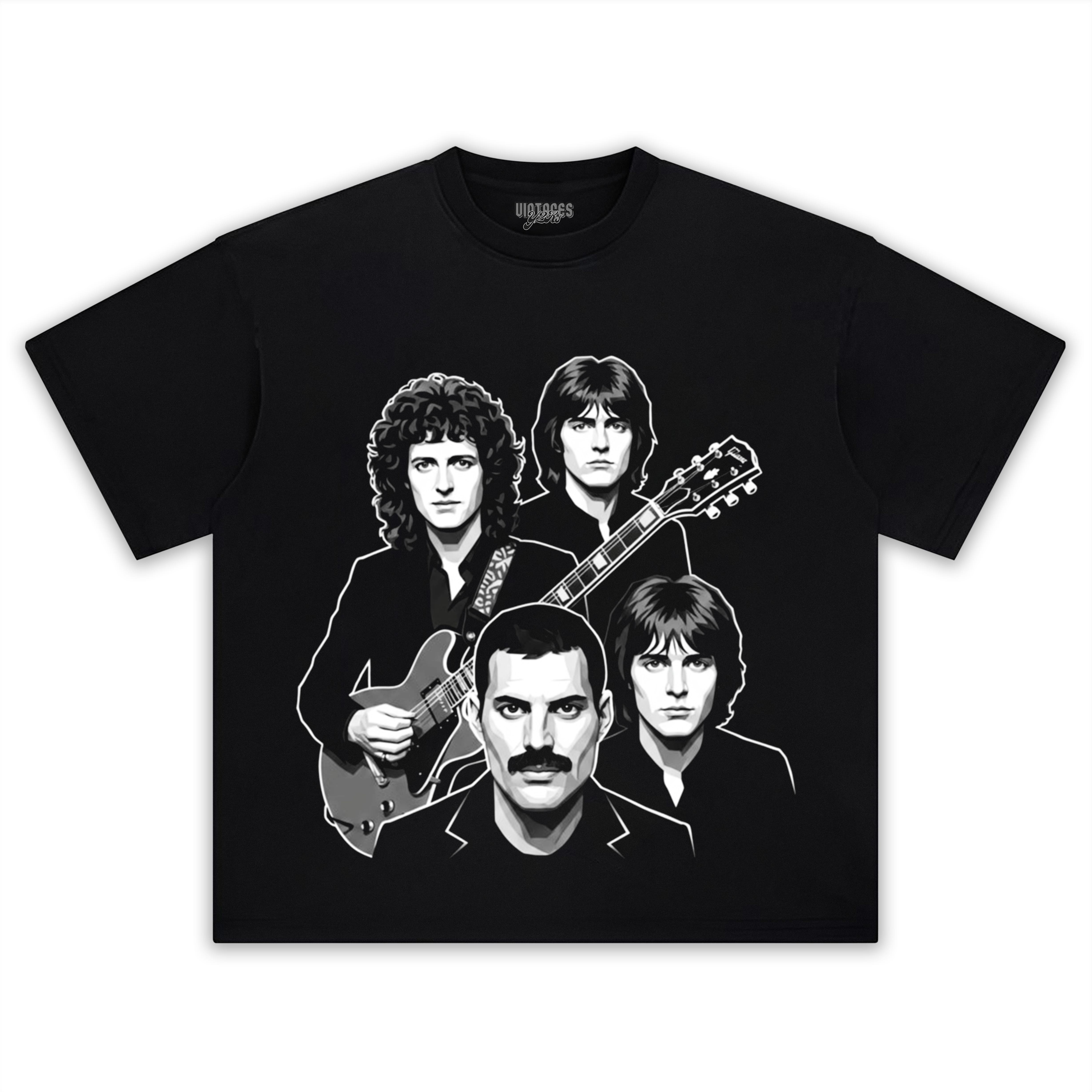 QUEEN BAND V2 TEE & LS & HOODIE