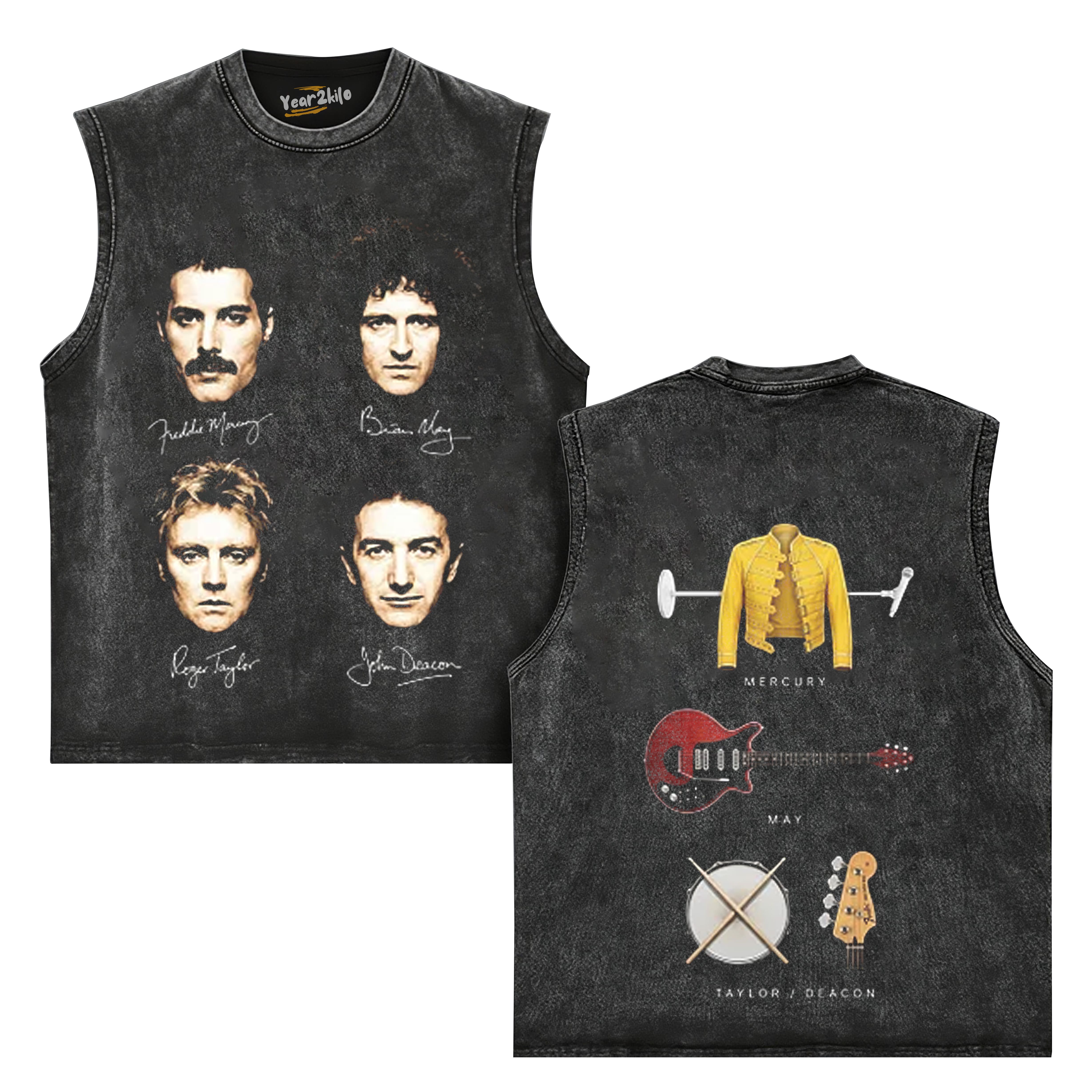 QUEEN TANK TOP & TEE & LONG SLEEVE & LAYERED LS & HOODIE