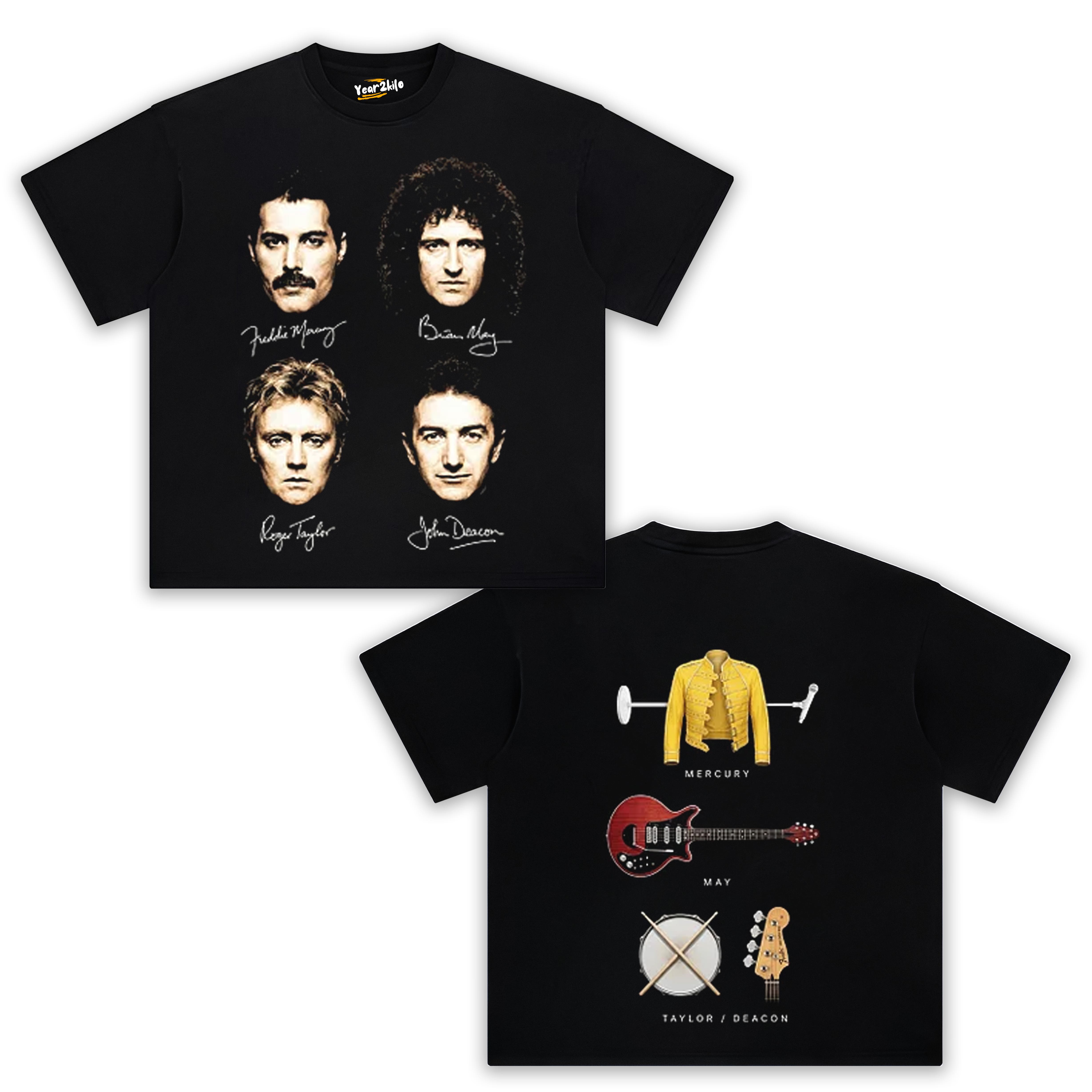 QUEEN TANK TOP & TEE & LONG SLEEVE & LAYERED LS & HOODIE