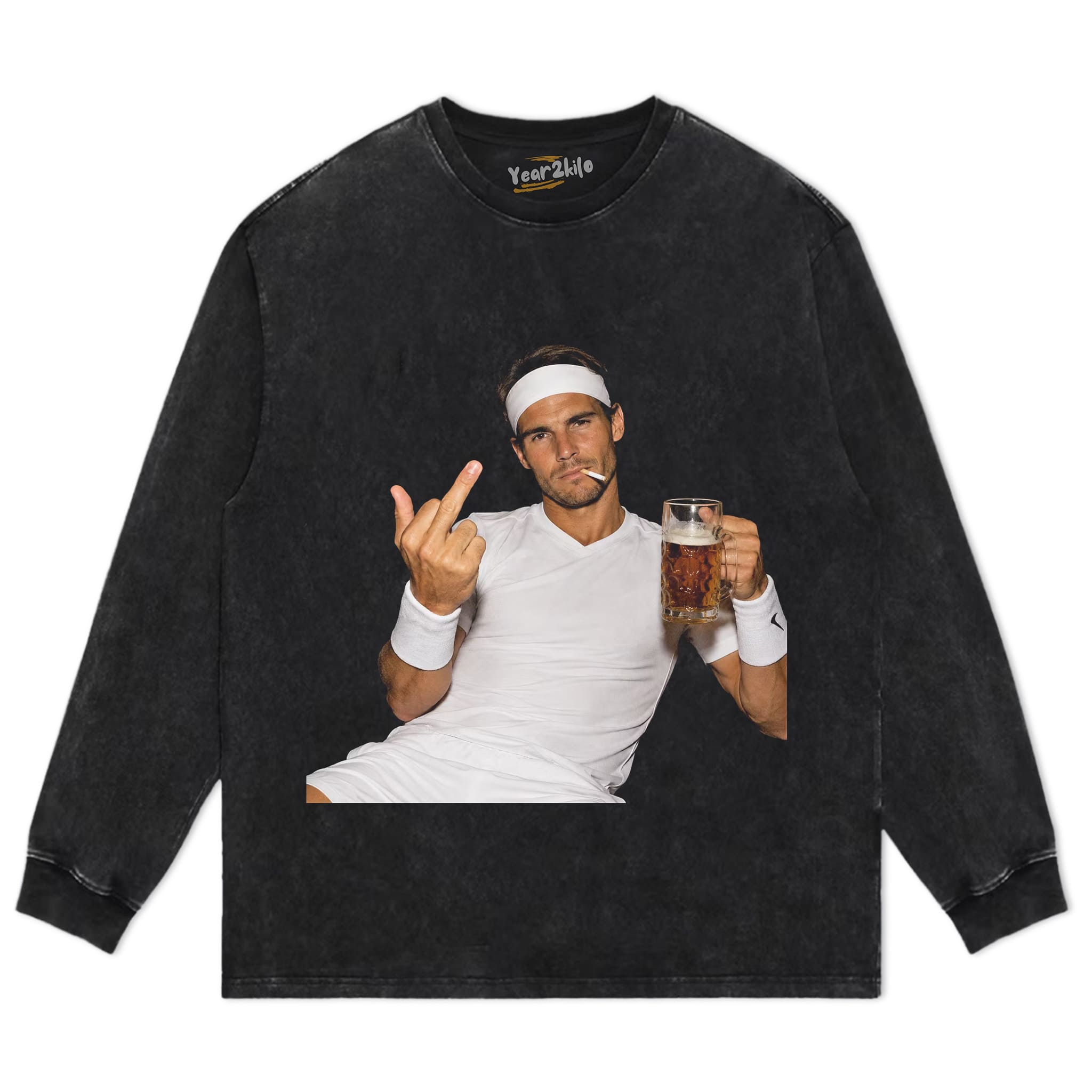 RAFAEL NADAL TENNIS LEGEND GRAPHIC TANK TOP & TEE & LONG SLEEVE & LAYERED LS & HOODIE