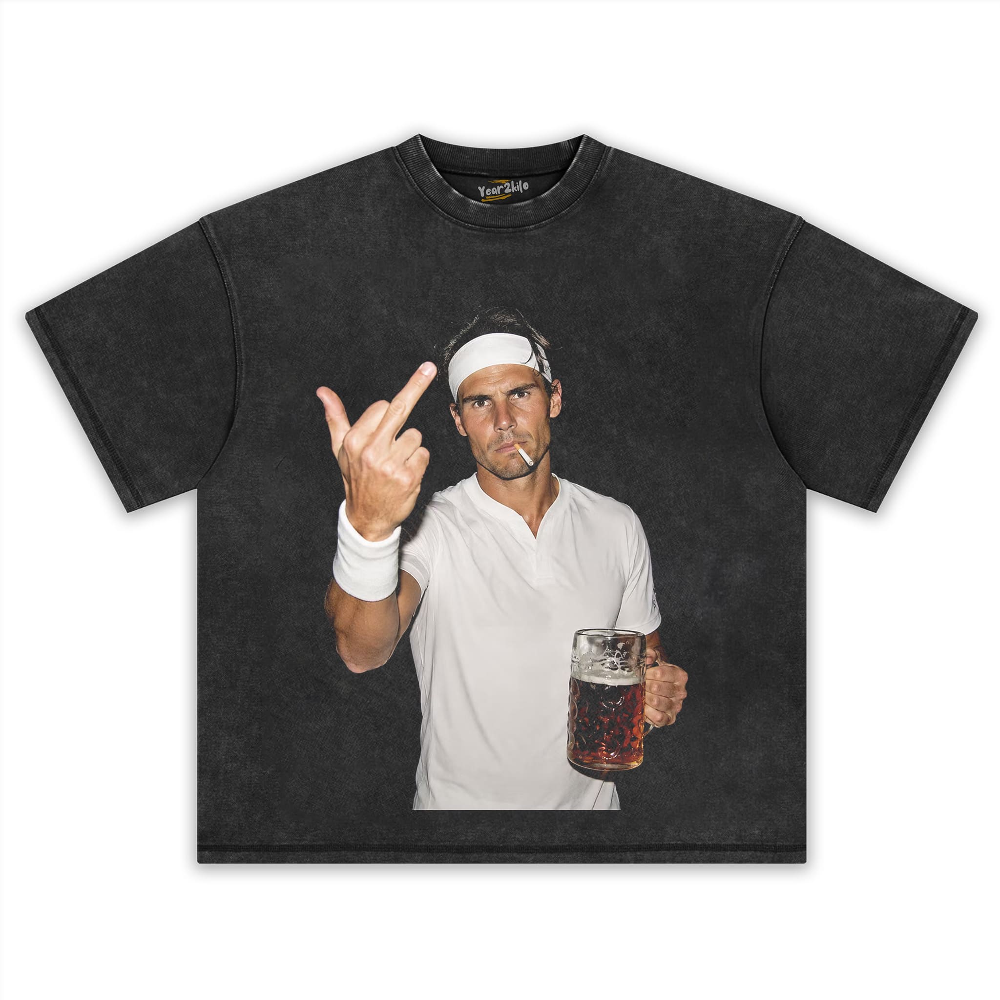 RAFAEL NADAL TENNIS LEGEND GRAPHIC V1 TANK TOP & TEE & LONG SLEEVE & LAYERED LS & HOODIE