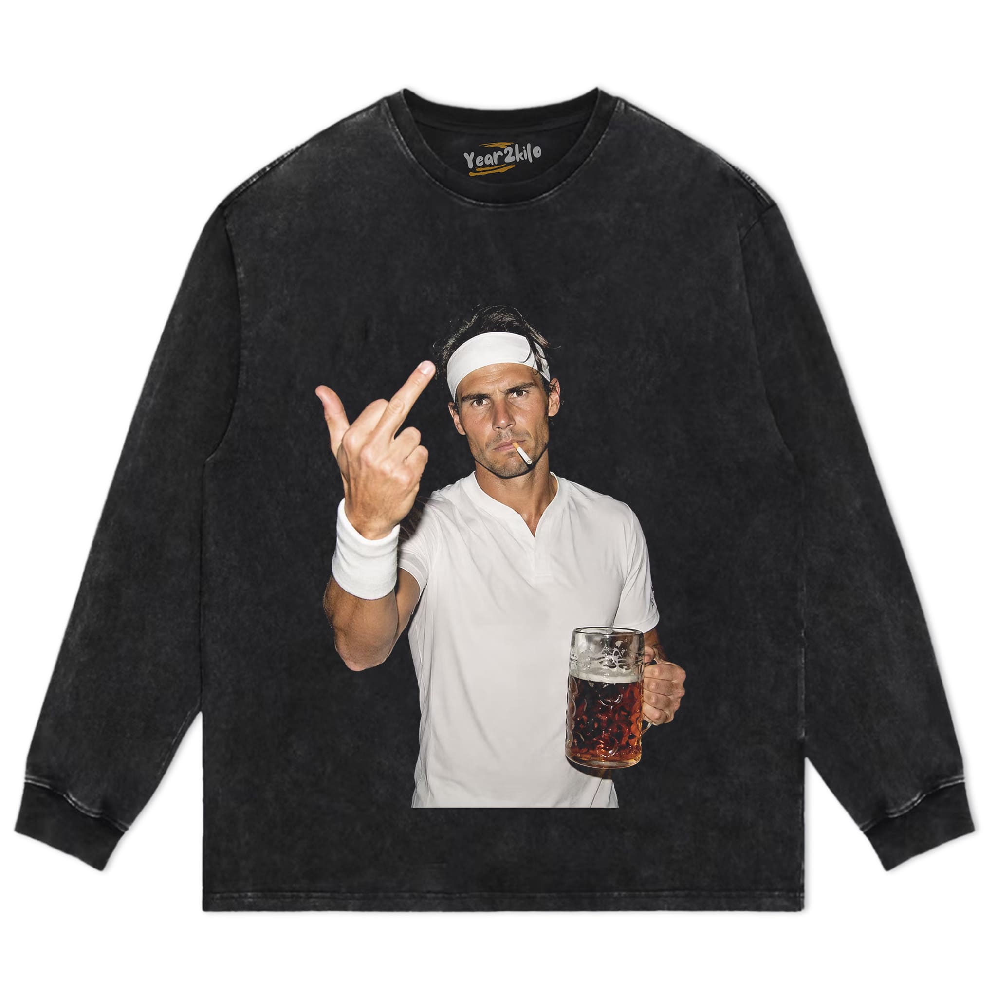 RAFAEL NADAL TENNIS LEGEND GRAPHIC V1 TANK TOP & TEE & LONG SLEEVE & LAYERED LS & HOODIE