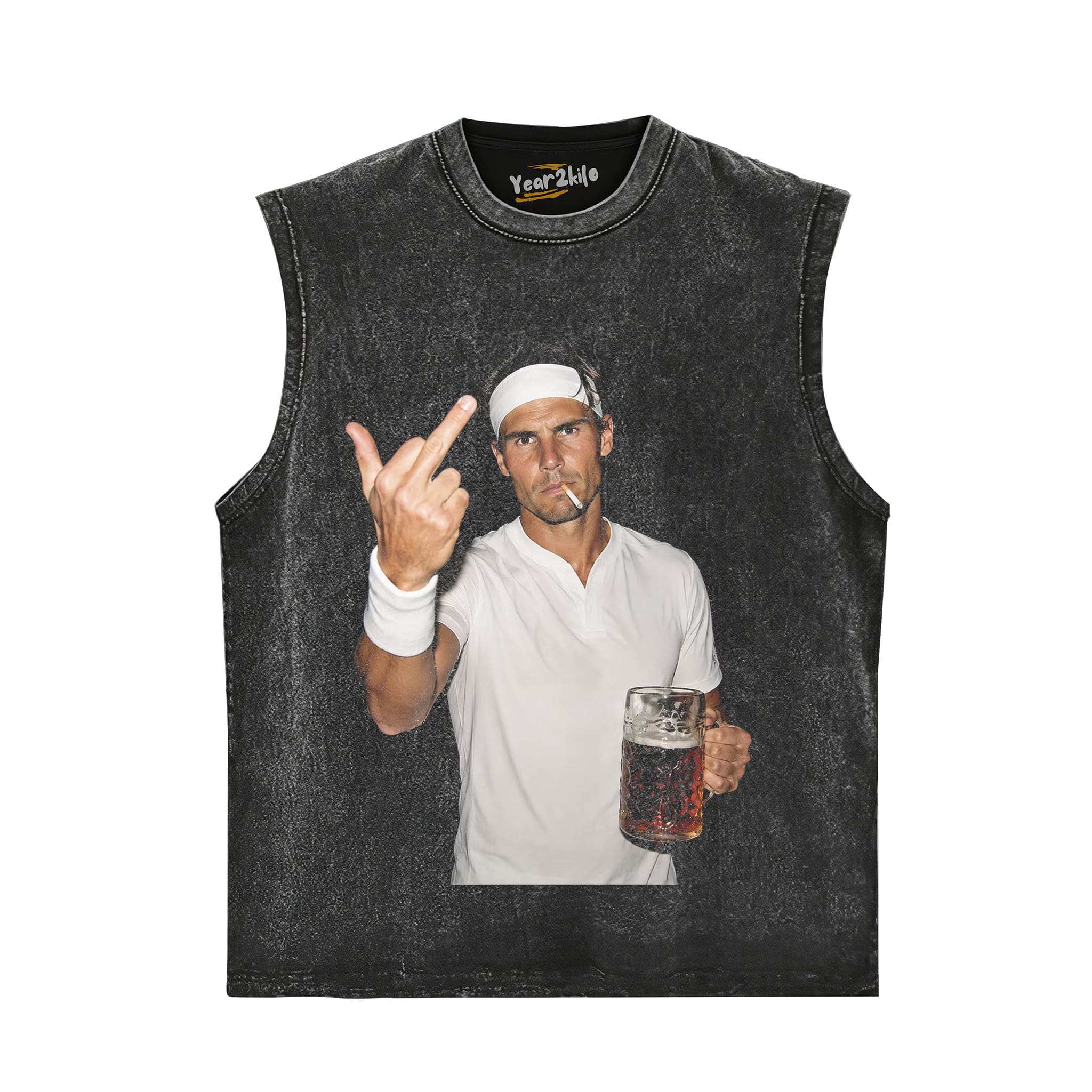 RAFAEL NADAL TENNIS LEGEND GRAPHIC V1 TANK TOP & TEE & LONG SLEEVE & LAYERED LS & HOODIE