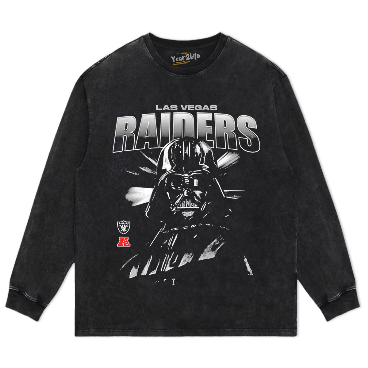 RAIDERS X DARTH VADER TANK TOP & TEE & LONG SLEEVE & LAYERED LS & HOODIE