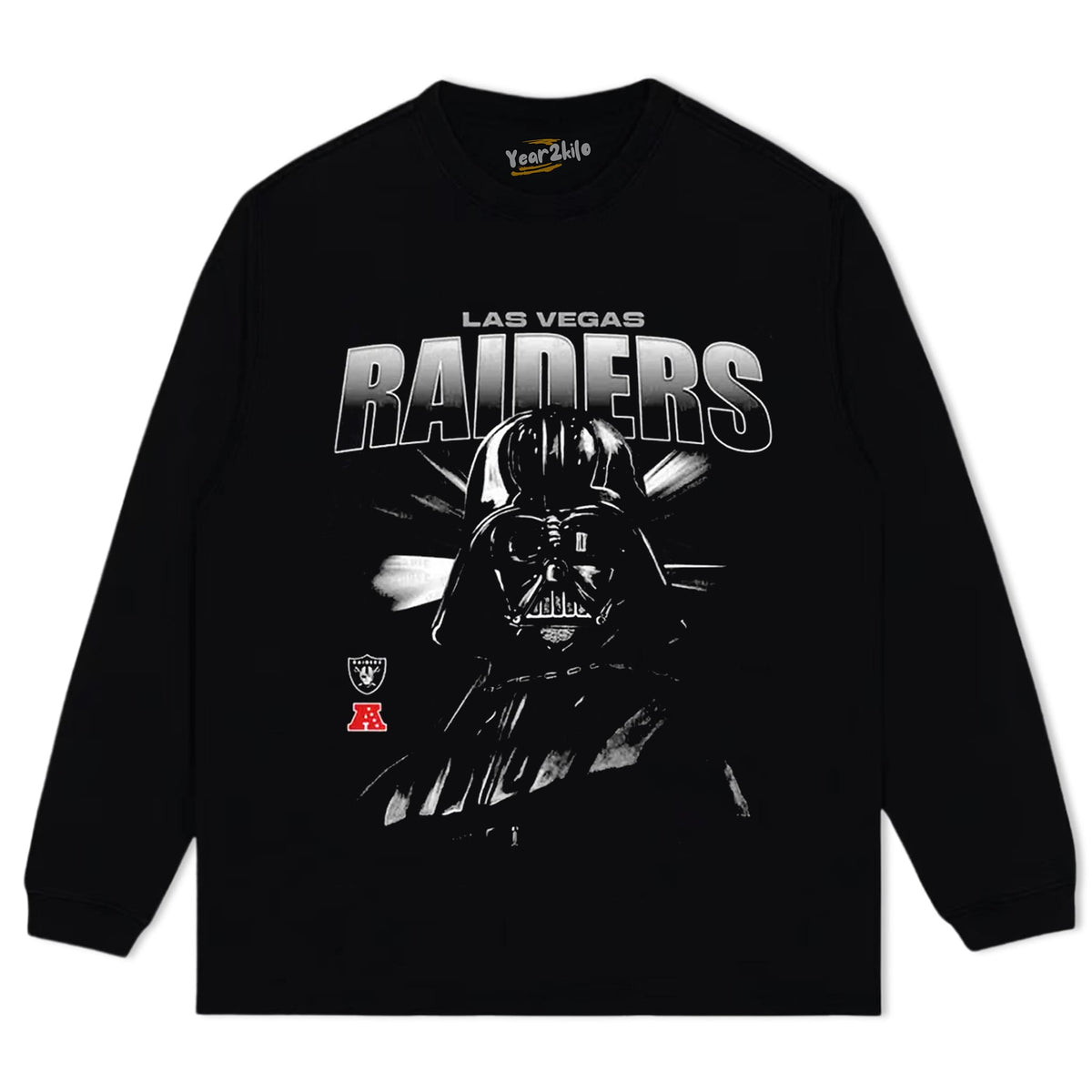 RAIDERS X DARTH VADER TANK TOP & TEE & LONG SLEEVE & LAYERED LS & HOODIE