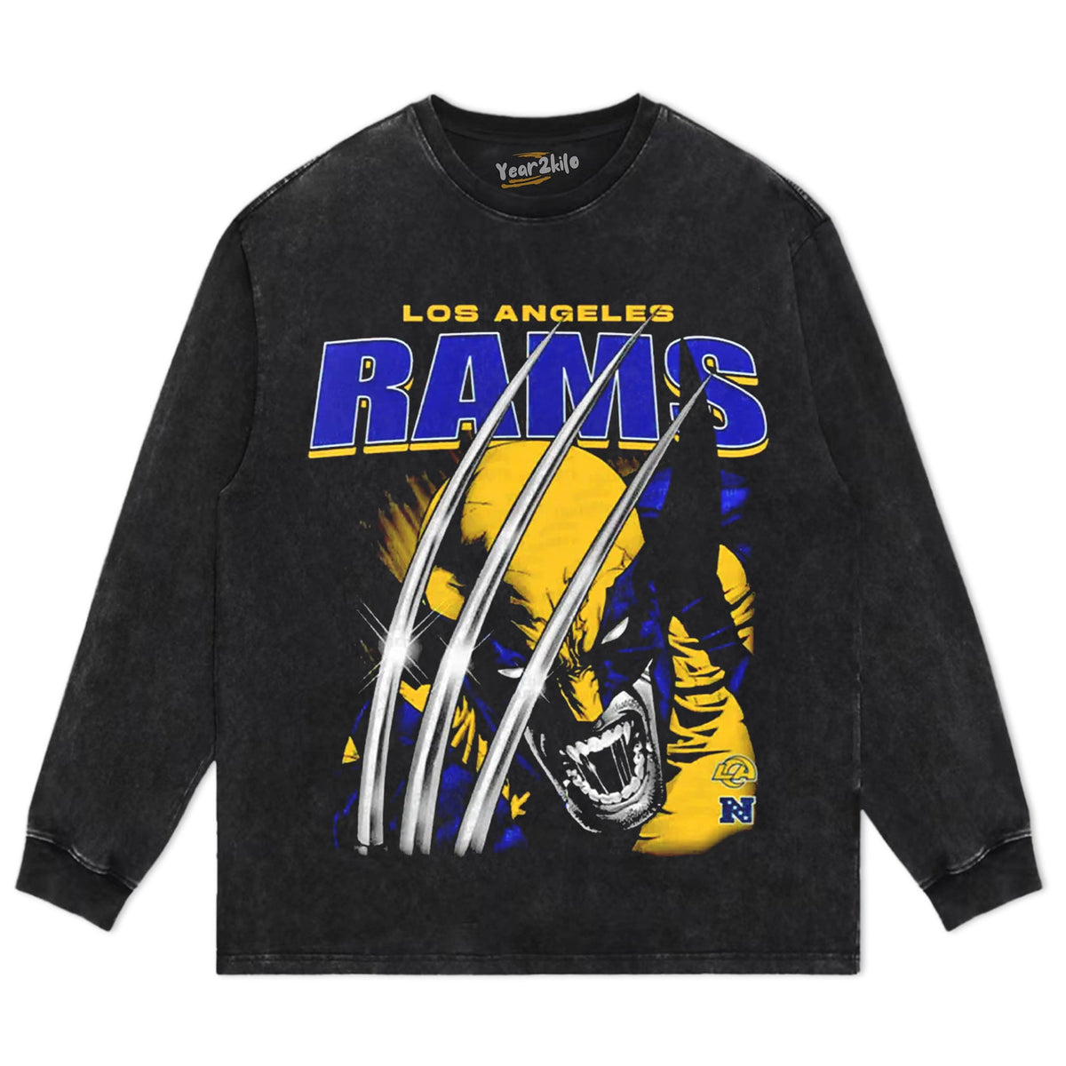 RAMS X WOLVERINE TANK TOP & TEE & LONG SLEEVE & LAYERED LS & HOODIE