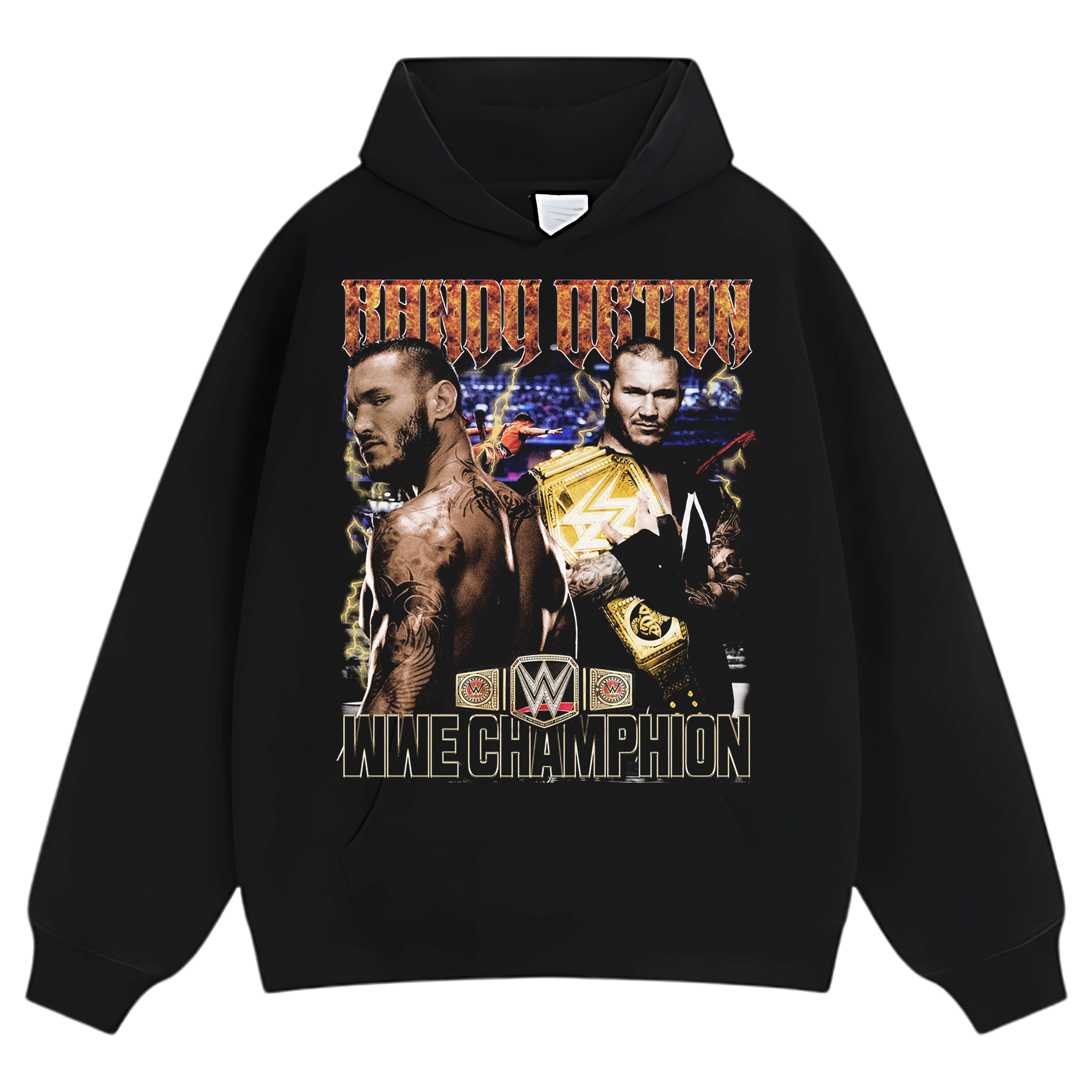 RANDY ORTON WWE CHAMPION TEE & LS & HOODIE