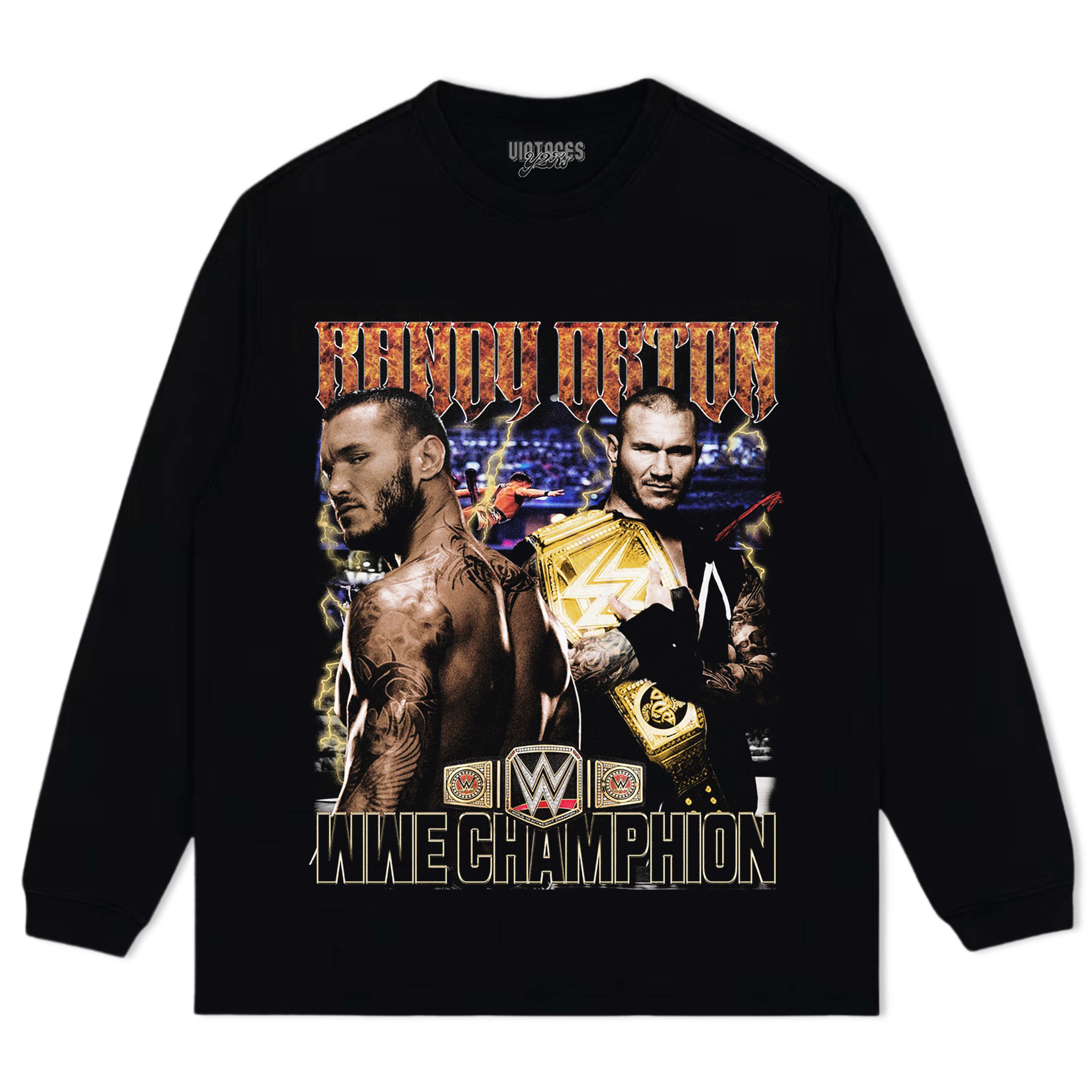 RANDY ORTON WWE CHAMPION TEE & LS & HOODIE