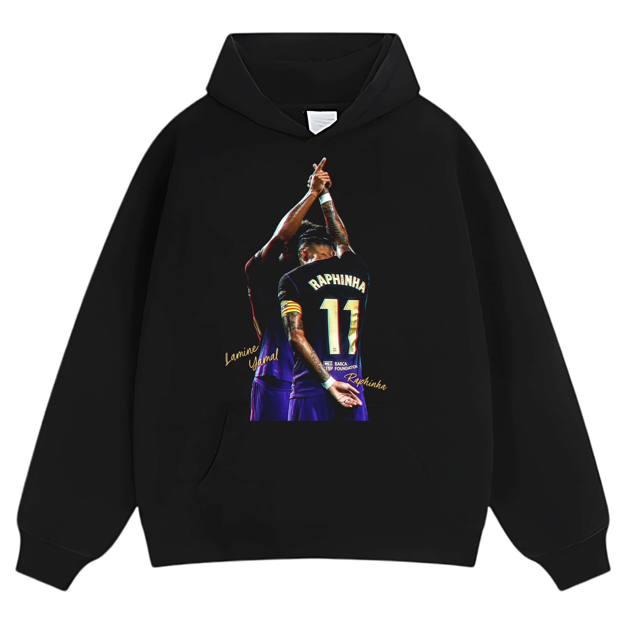 RAPHINHA AND LAMINE YAMAL FC BARCELONA 2026 TANK TOP & TEE & LONG SLEEVE & LAYERED LS & HOODIE