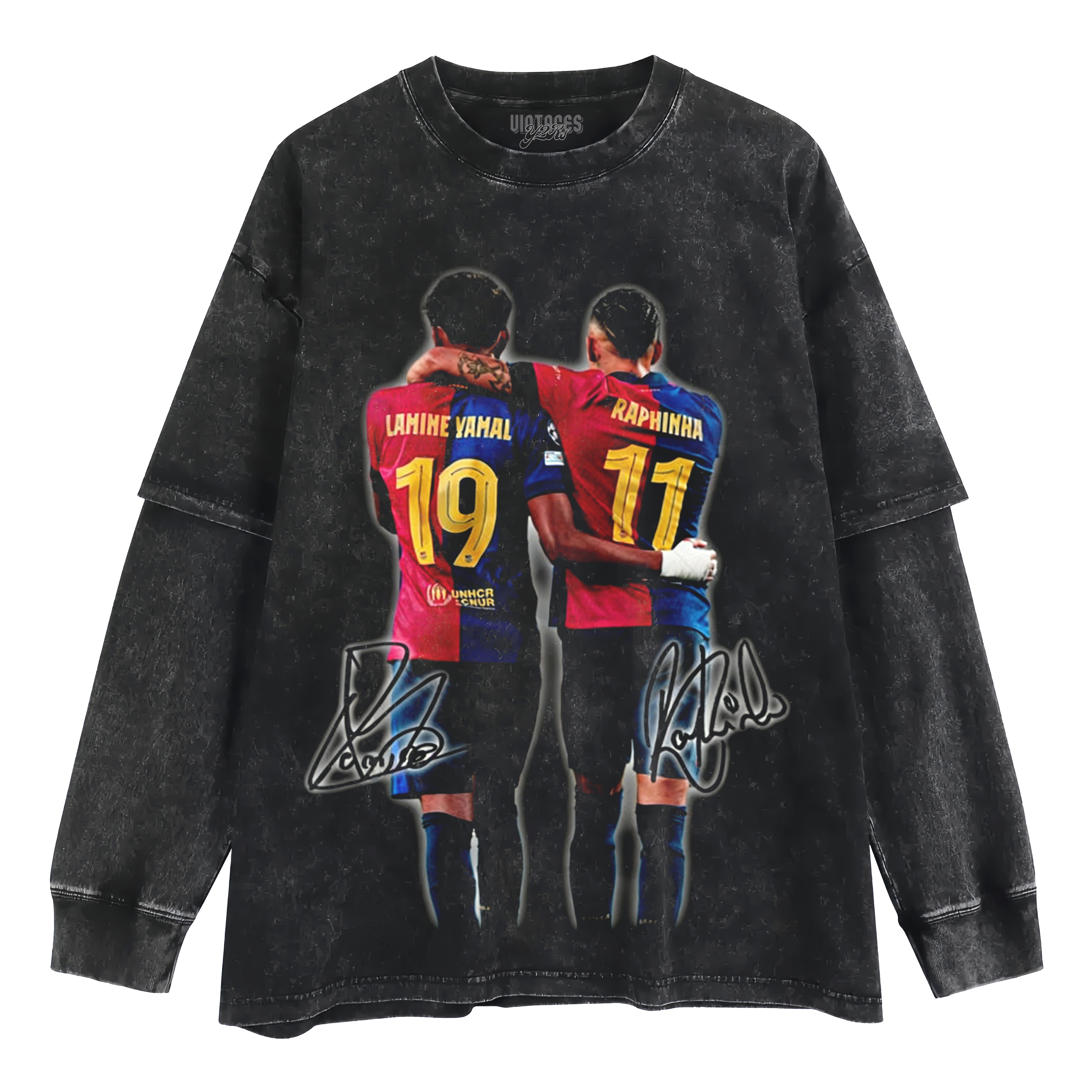 RAPHINHA & LAMINE YAMAL SIGNATURE LAYERED LONG SLEEVE