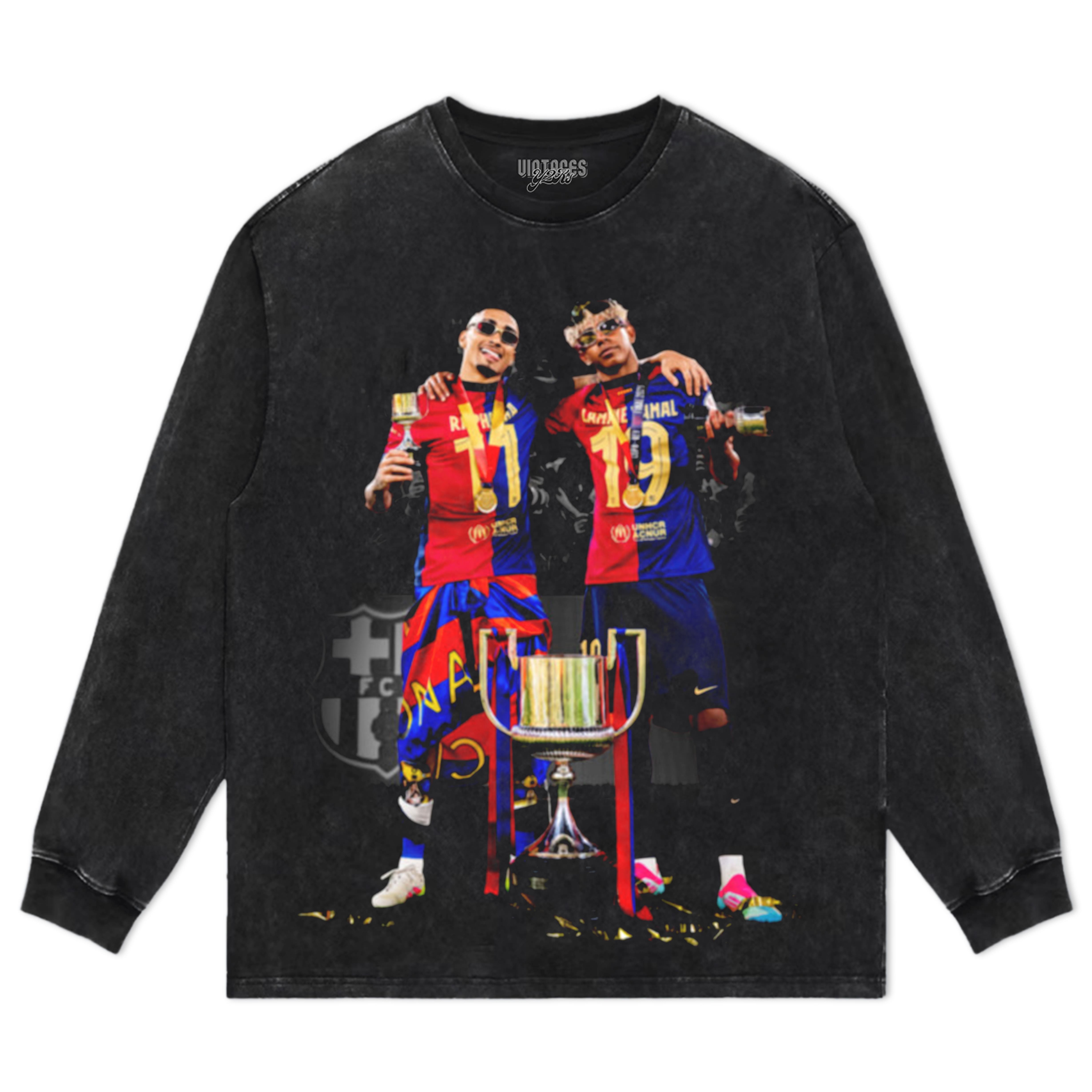 RAPHINHA & LAMINE YAMAL TROPHY TEE & LS & HOODIE