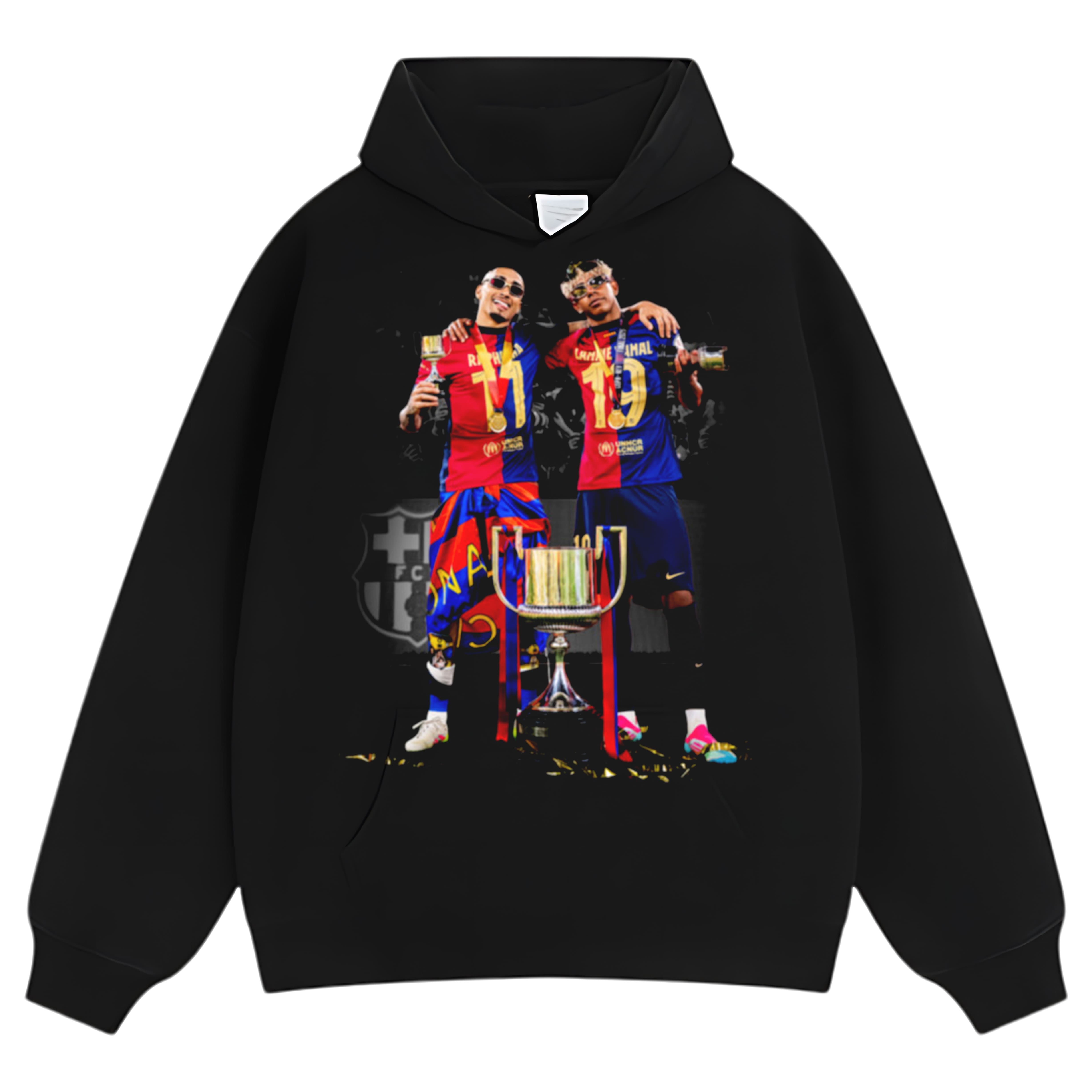 RAPHINHA & LAMINE YAMAL TROPHY TEE & LS & HOODIE
