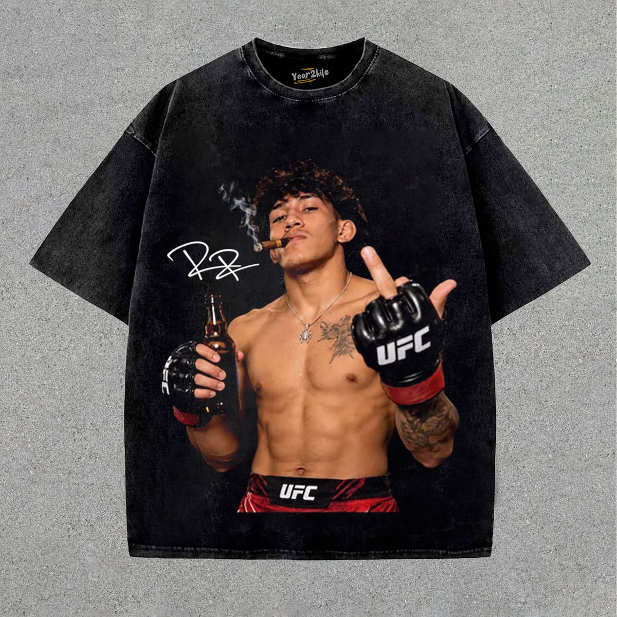 RAÚL ROSAS JR. MIDDLE FINGER TANK TOP & TEE & LONG SLEEVE & LAYERED LS & HOODIE