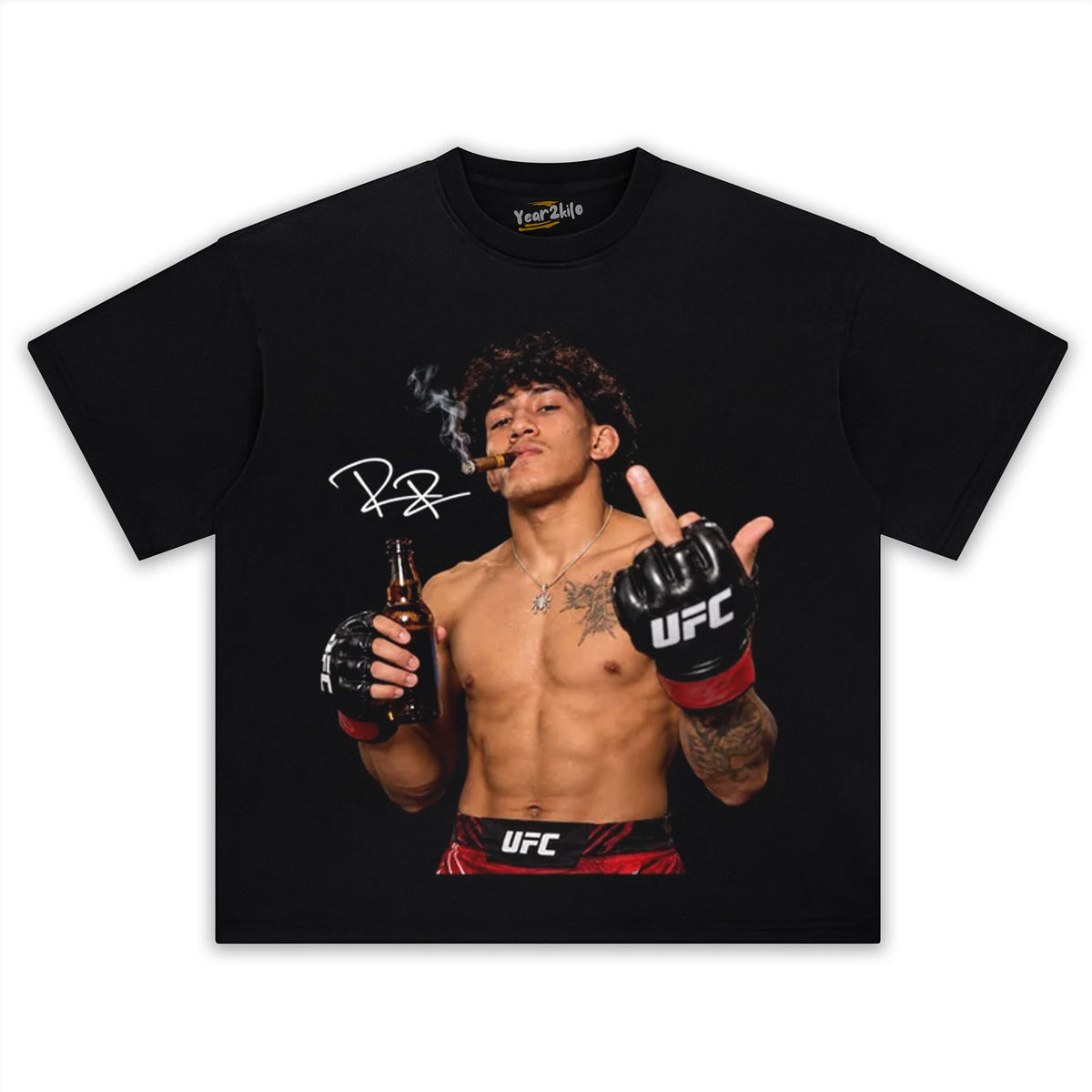 RAÚL ROSAS JR. MIDDLE FINGER TANK TOP & TEE & LONG SLEEVE & LAYERED LS & HOODIE