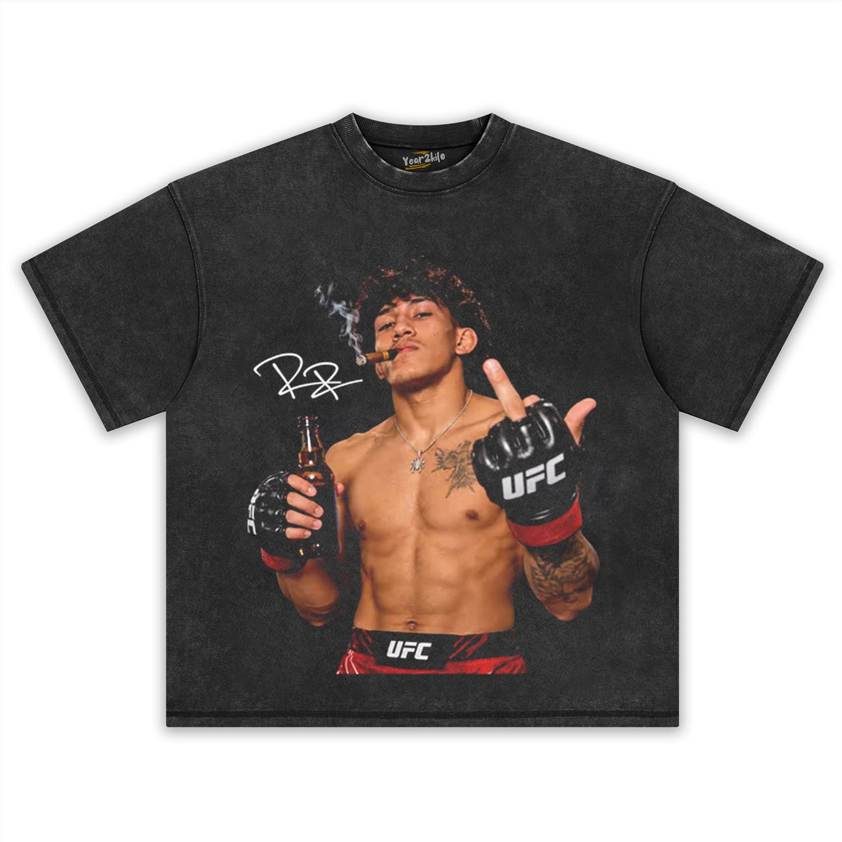 RAÚL ROSAS JR. MIDDLE FINGER TANK TOP & TEE & LONG SLEEVE & LAYERED LS & HOODIE