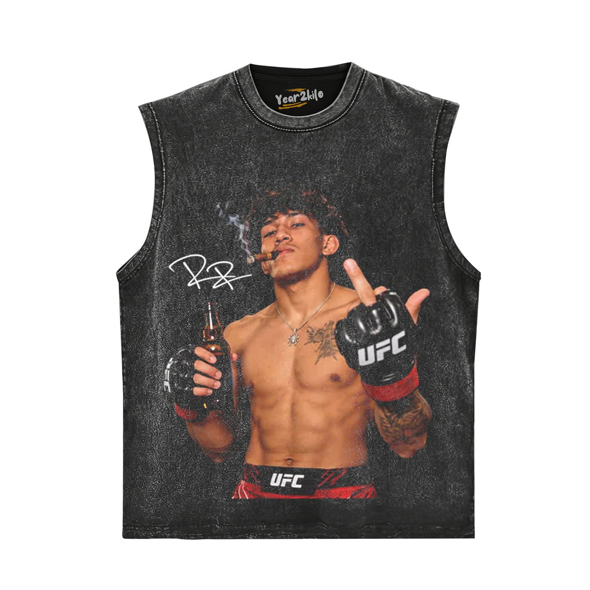 RAÚL ROSAS JR. MIDDLE FINGER TANK TOP & TEE & LONG SLEEVE & LAYERED LS & HOODIE