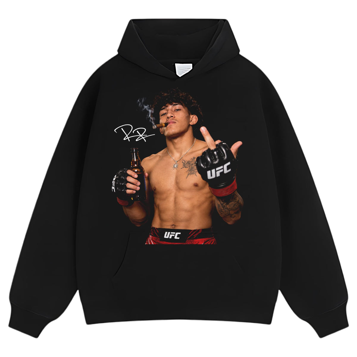 RAÚL ROSAS JR. MIDDLE FINGER TANK TOP & TEE & LONG SLEEVE & LAYERED LS & HOODIE
