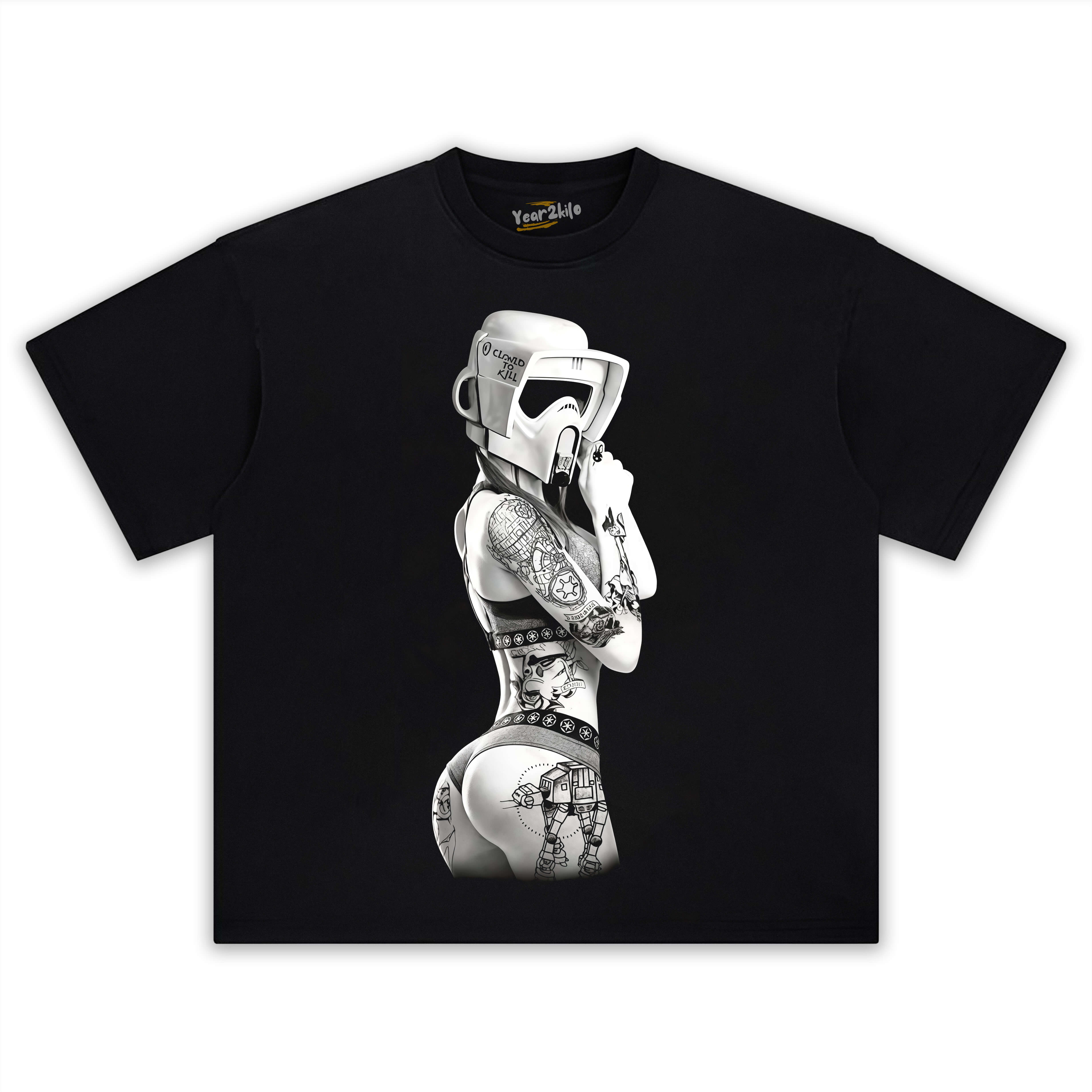 RETRO SEXY ROBOT WOMAN TEE