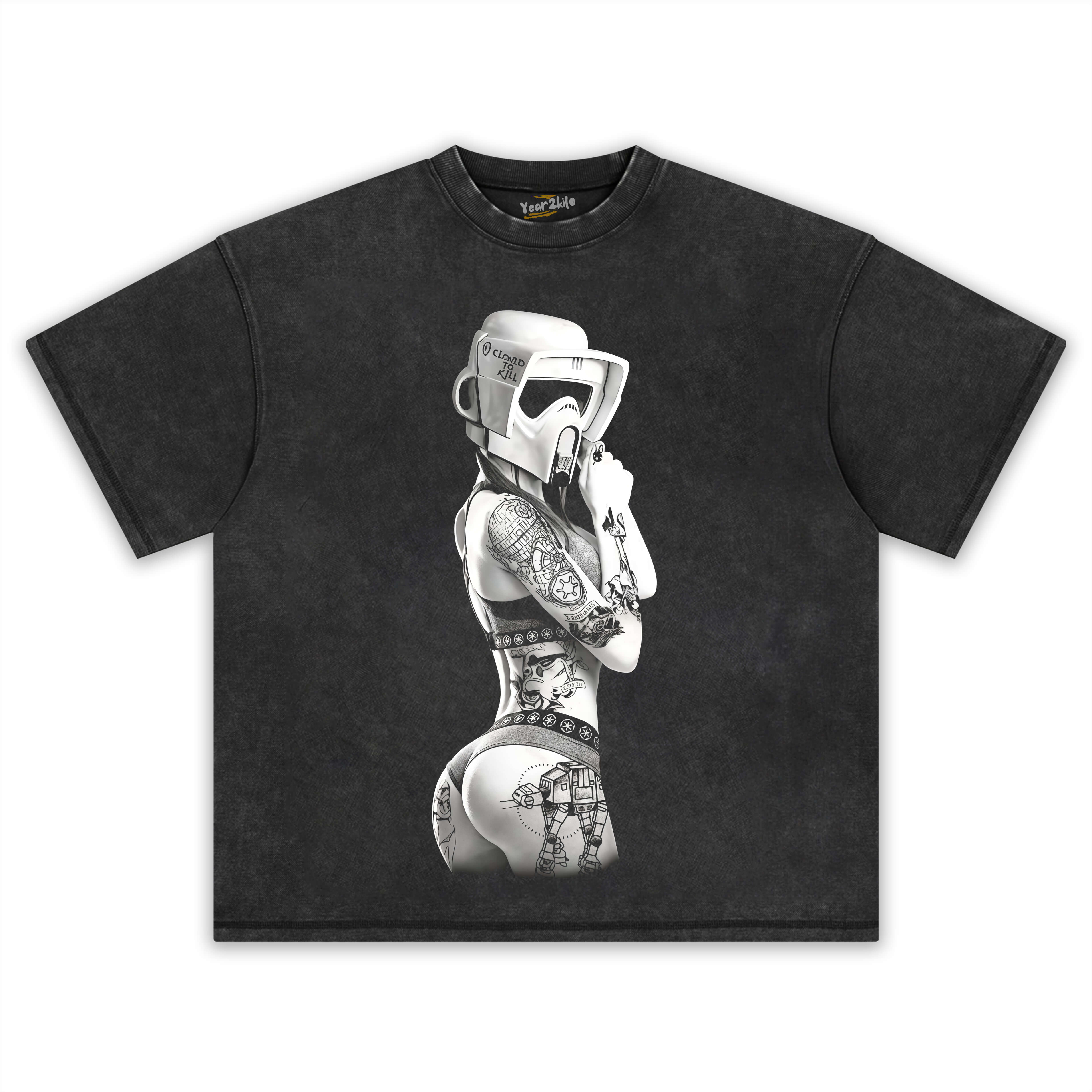 RETRO SEXY ROBOT WOMAN TEE