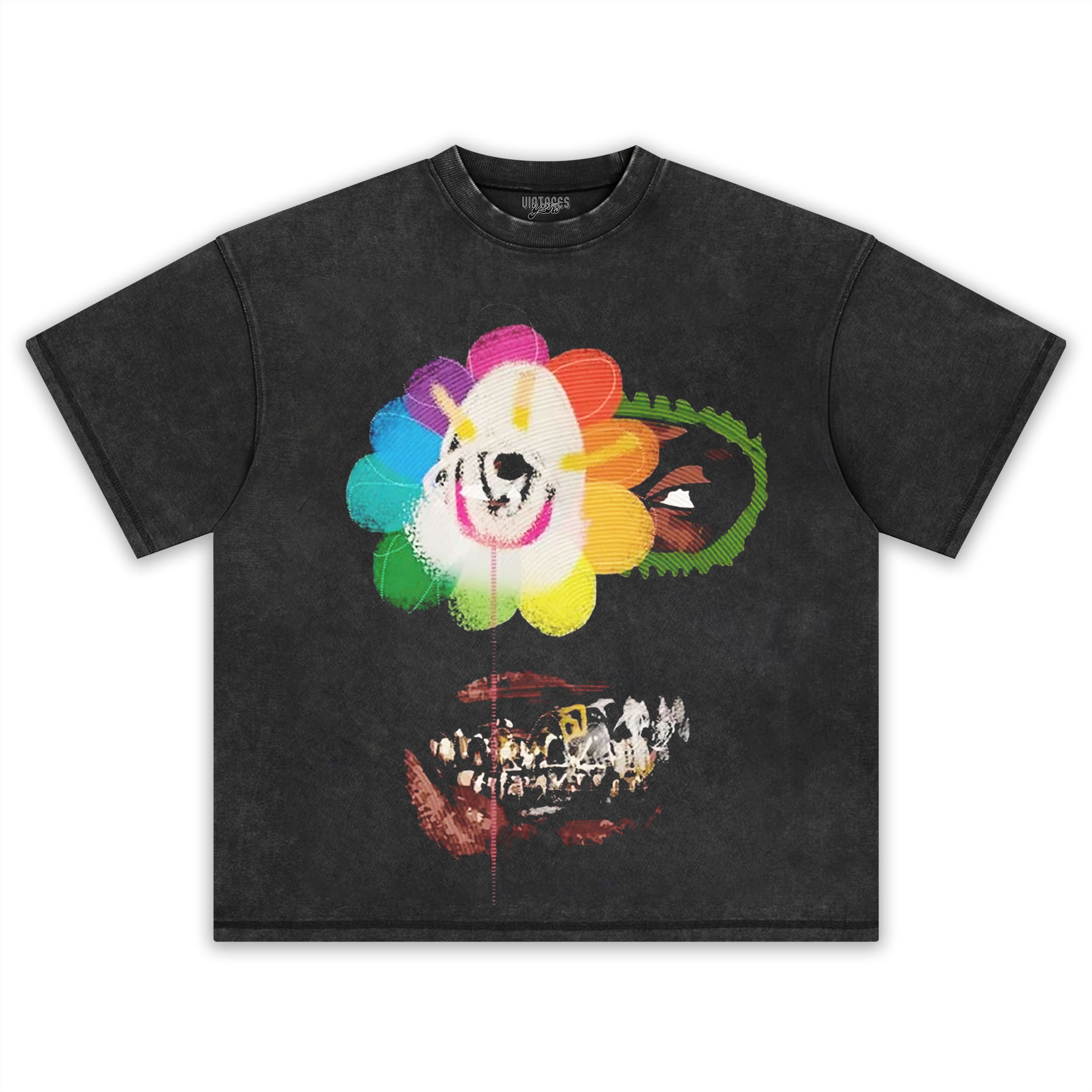 RETRO STREET STYLE & COLORED AVATAR TEE