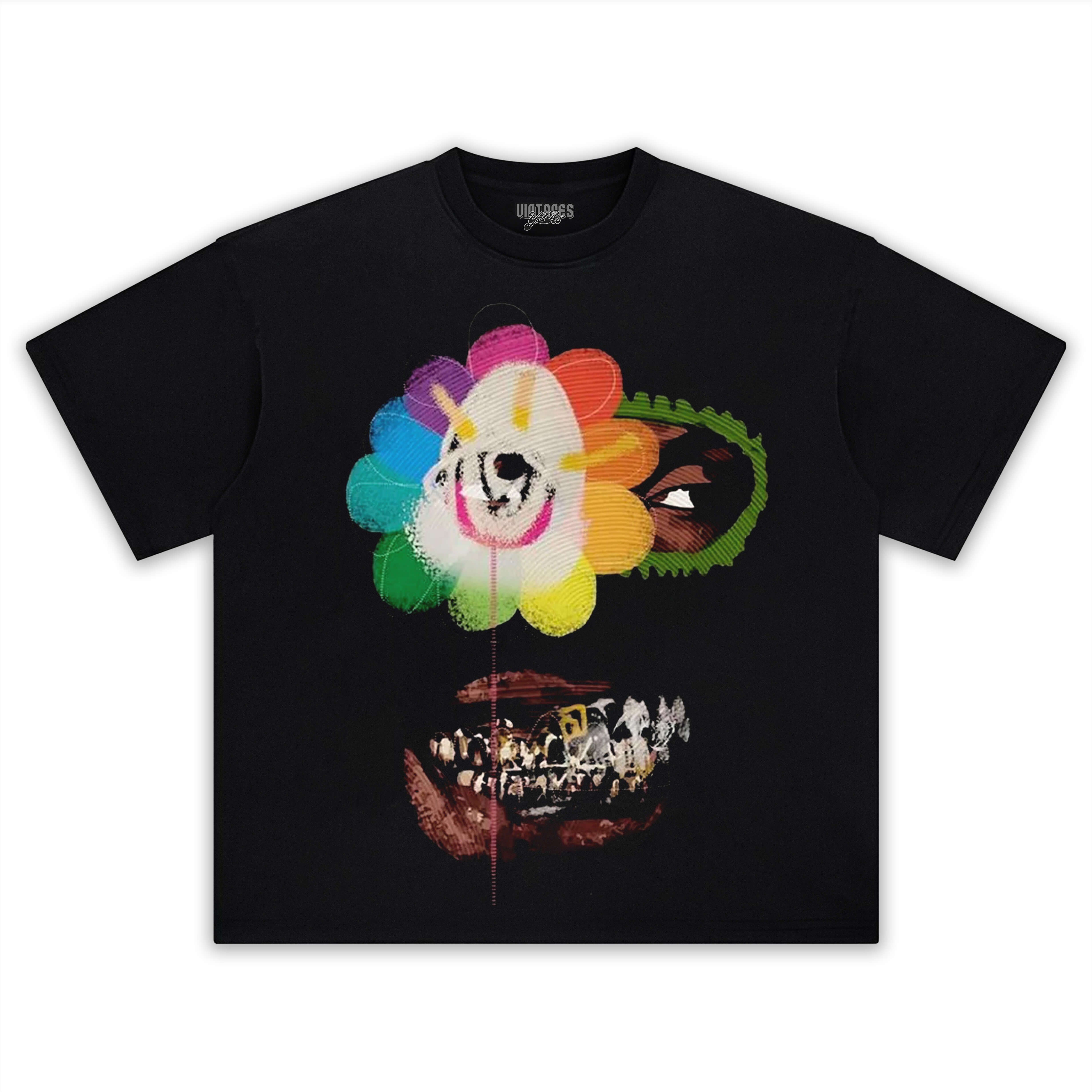 RETRO STREET STYLE & COLORED AVATAR TEE