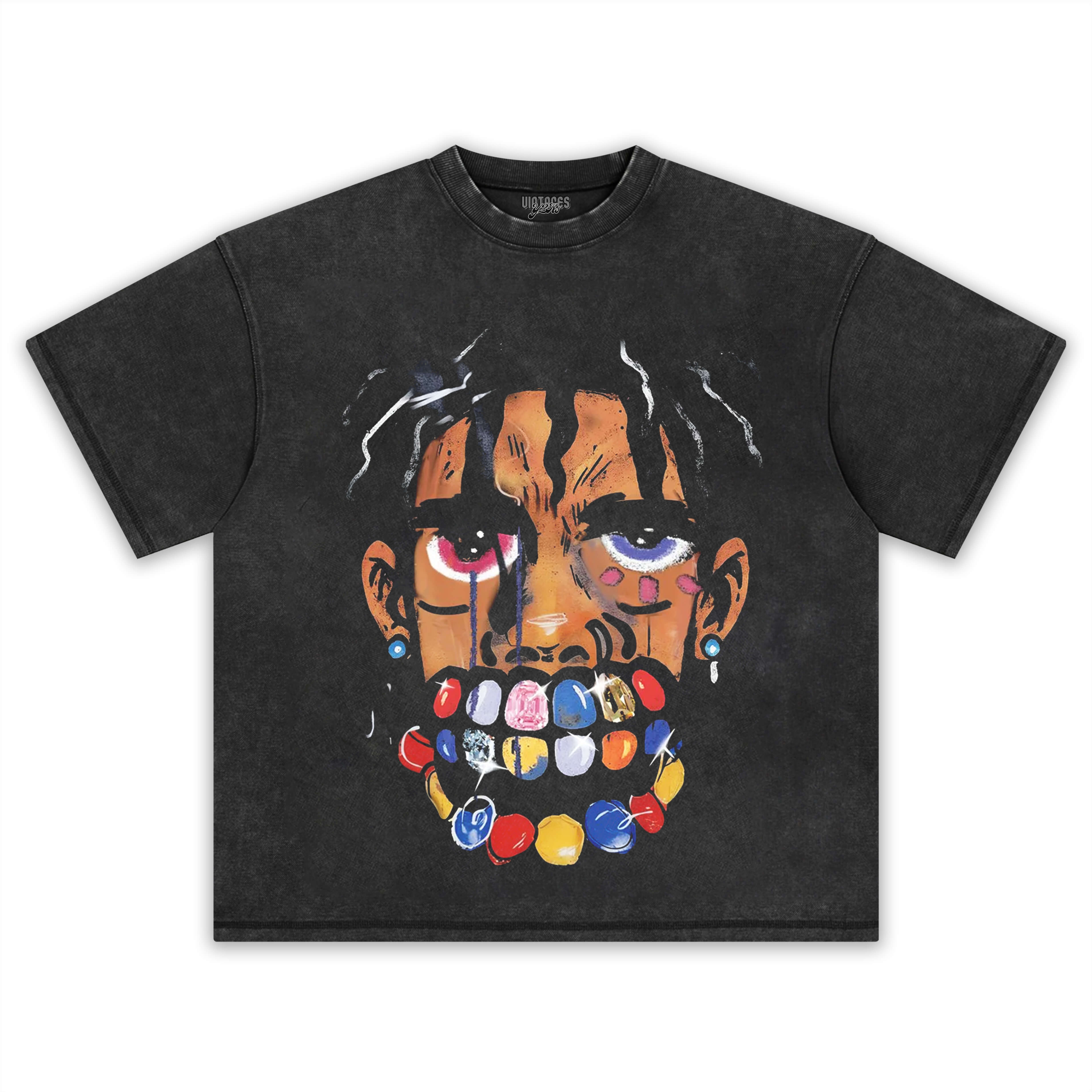 RETRO STREET STYLE & COLORED AVATAR V2 TEE