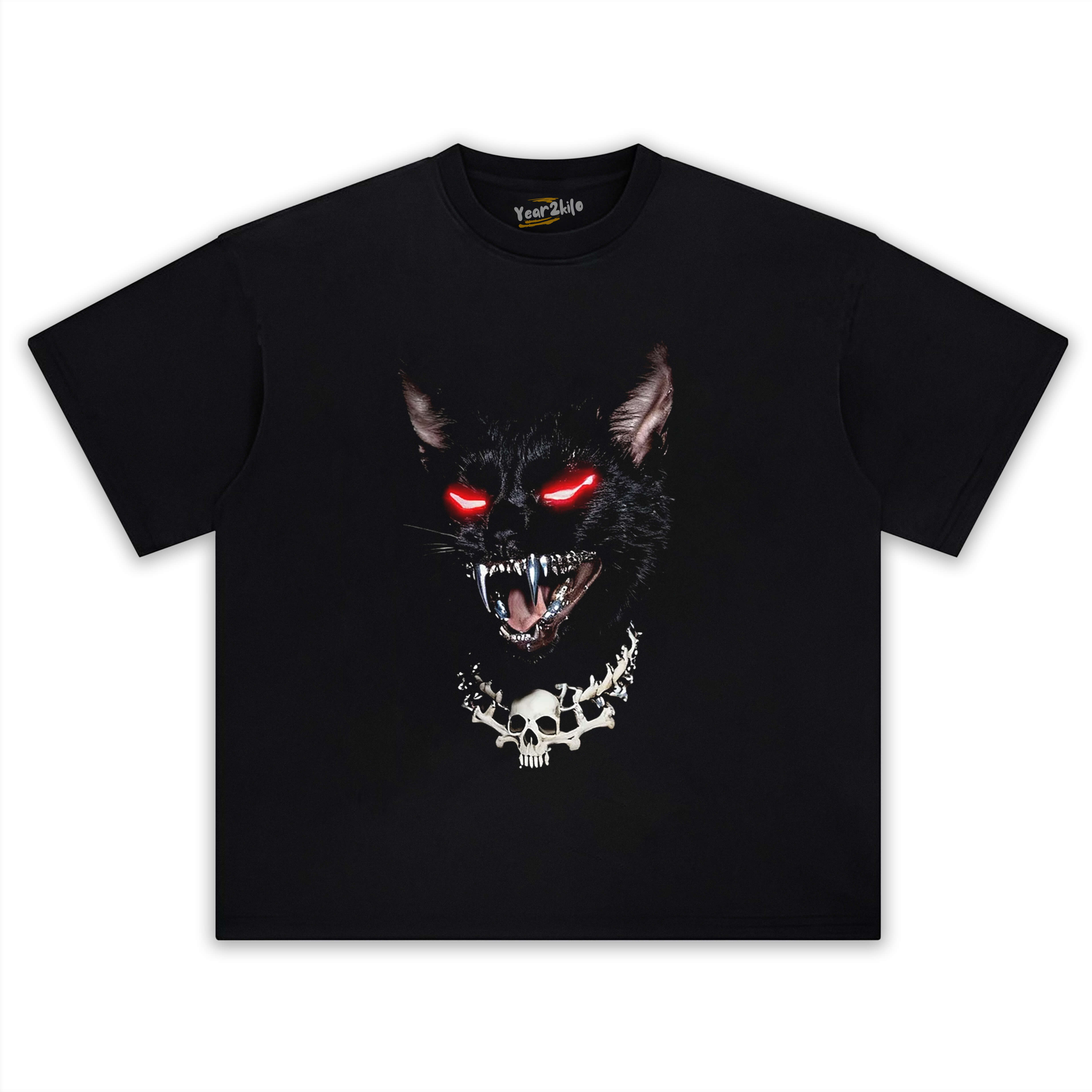 RETRO STREET STYLE & DARK CAT V2 TEE