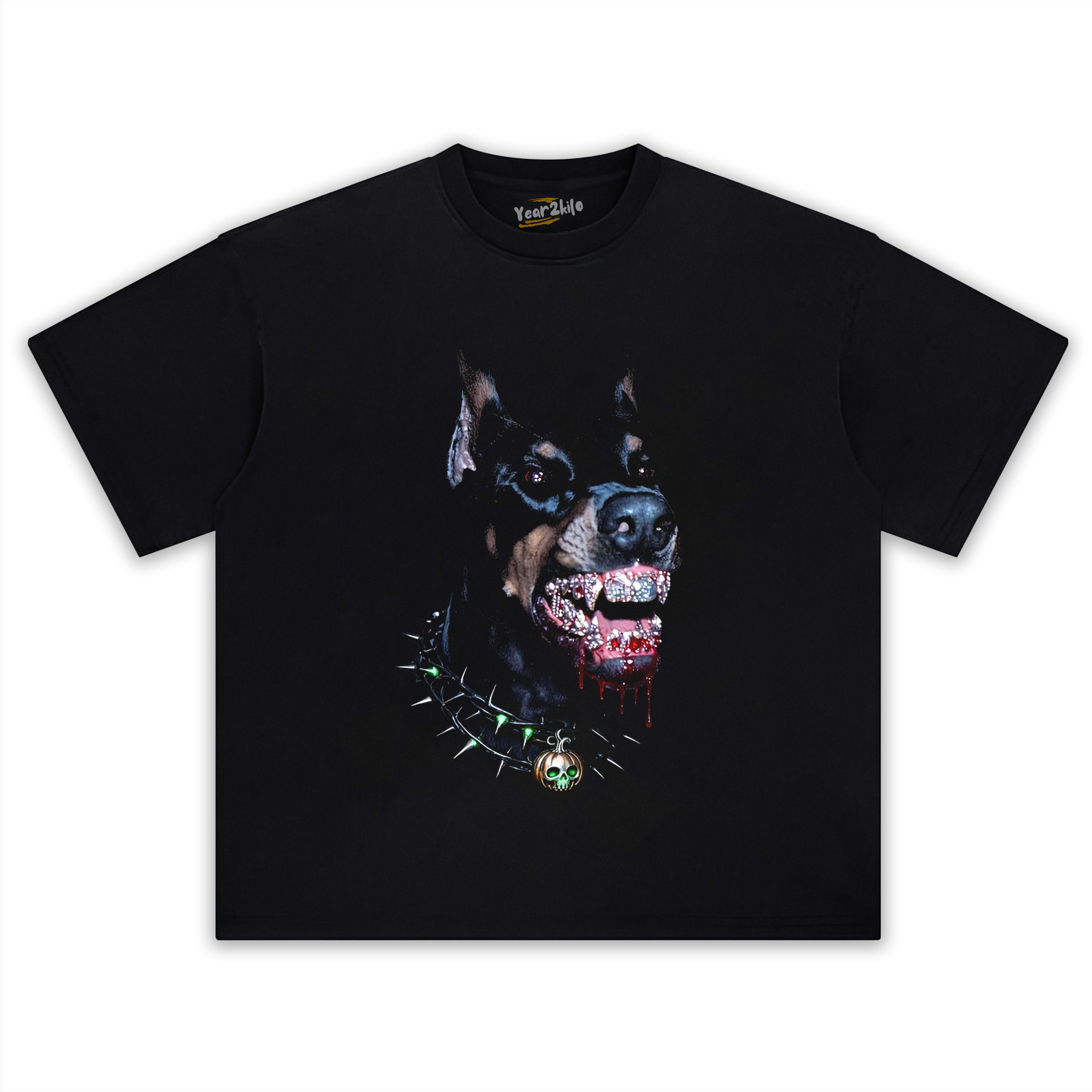 RETRO STREET STYLE & DARK DOBERMAN TEE